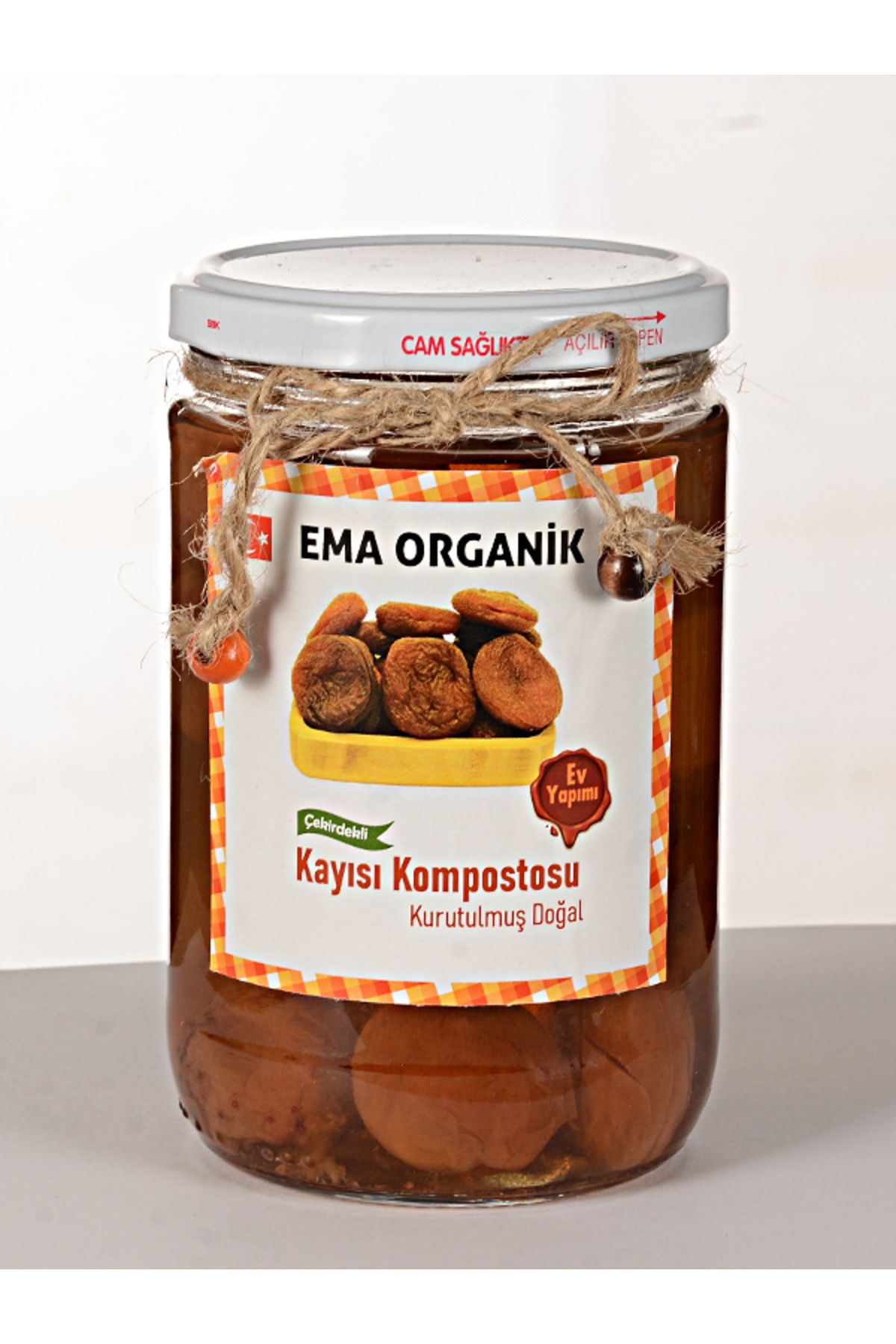 EMA CAFE PAZARLAMA KURUTULMUŞ CEKIRDEKLİ ORGANIK KAYISI KOMPOSTOSU