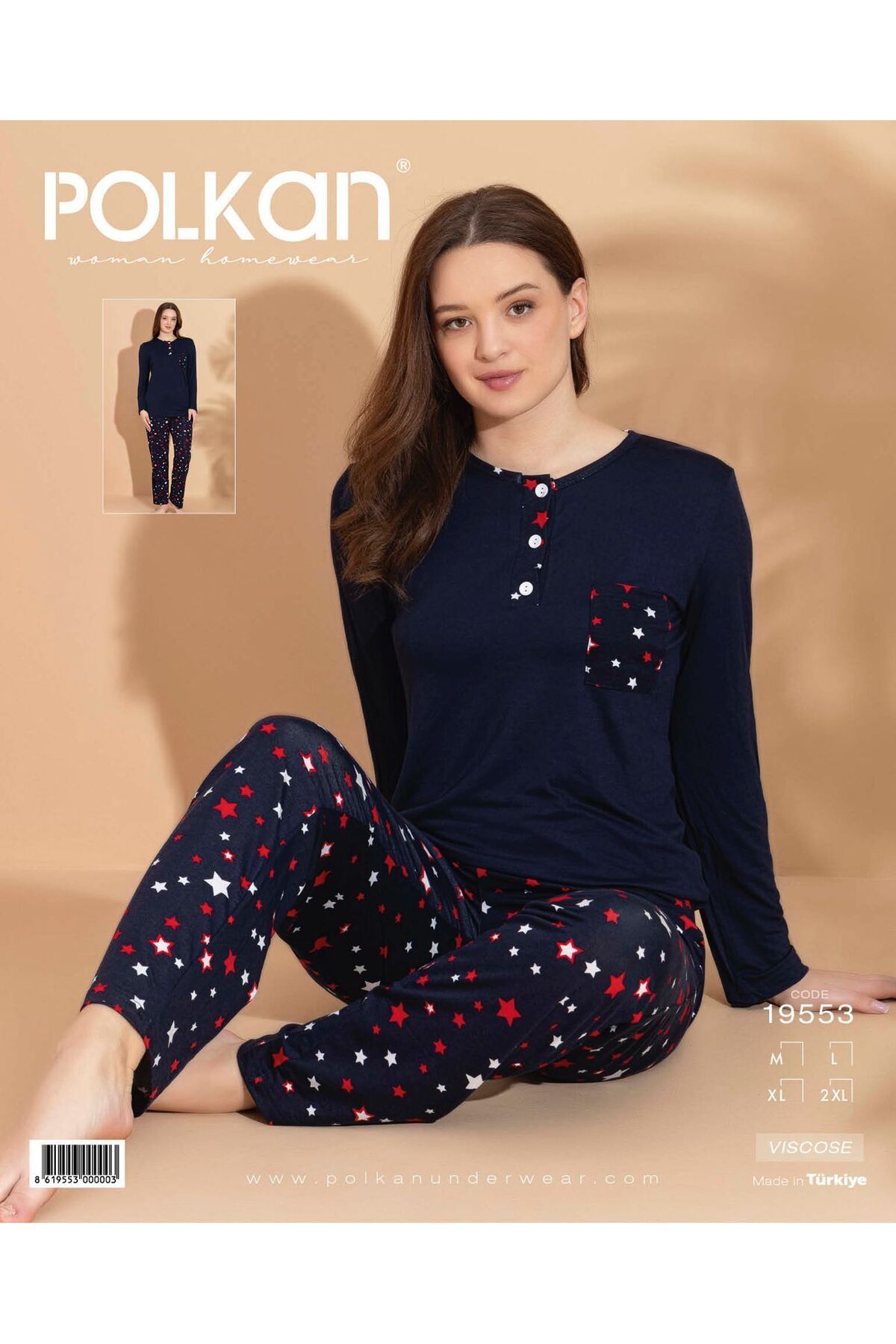 POLKAN 19553 pijama takımı