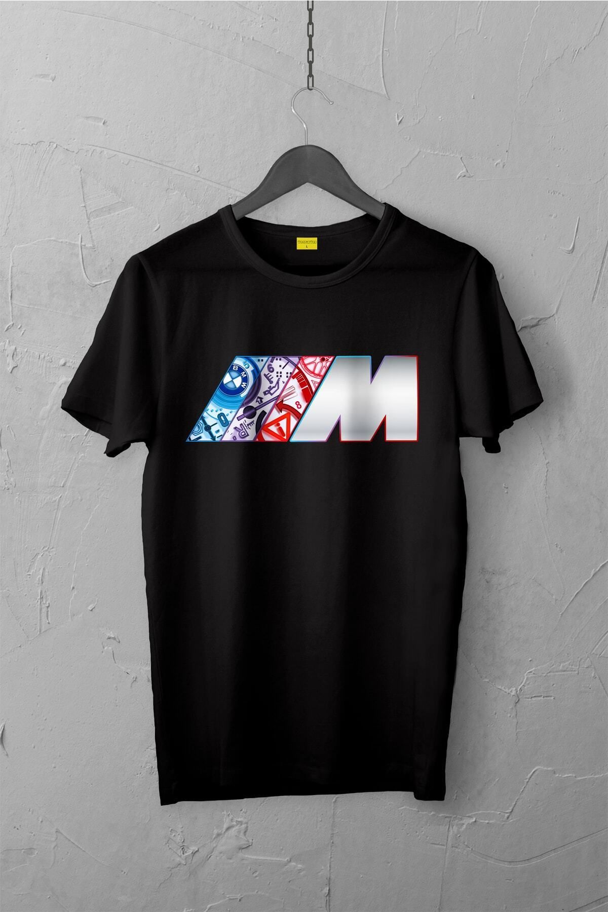 Pisa Art Bmw M Tasarımlı Tshirt , Unisex Premium, Çatlama Solma Yapmaz / Otomobil