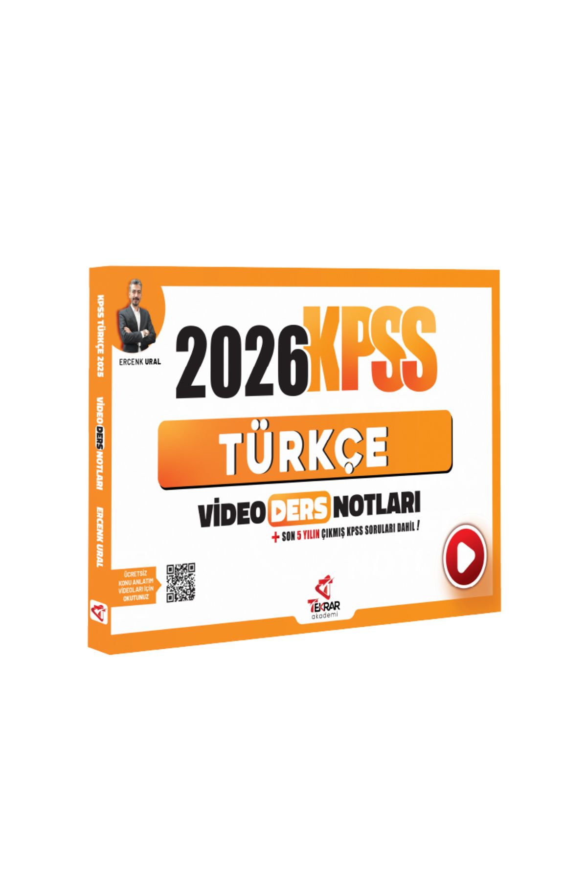 Tekrar Akademi Yayınları 2026 KPSS TÜRKÇE VİDEO DERS NOTU