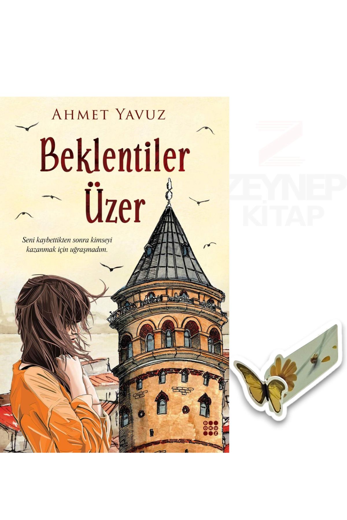 Dokuz Yayınları Beklentiler Üzer (Özel Tasarım Hareketli Kelebek Ayraç Hediye)