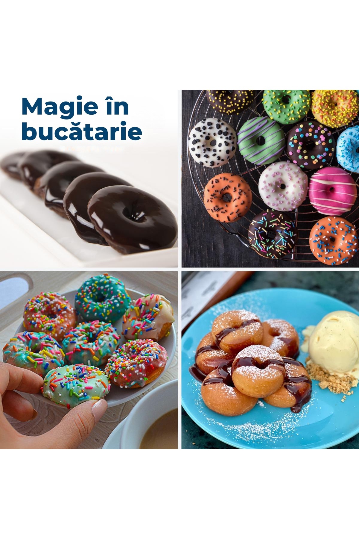 Bukate-Mini Donut Maker, Bukate®, Non-Stick Plates 7