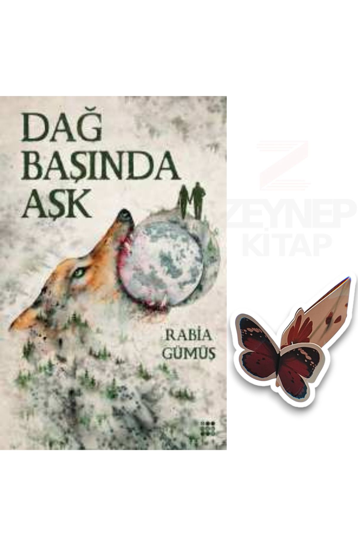Dokuz Yayınları Dağ Başında Aşk (Özel Tasarım Hareketli Kelebek Ayraç Hediye)