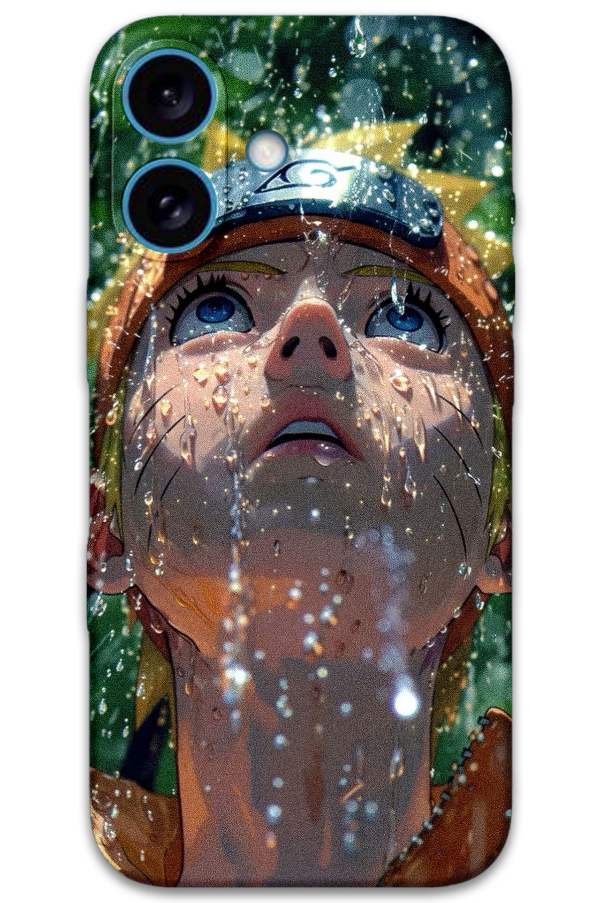 Gramaphone iPhone 16 Uyumlu Anime Desenli Telefon Kılıfı + Ekran Koruyucu - 5750