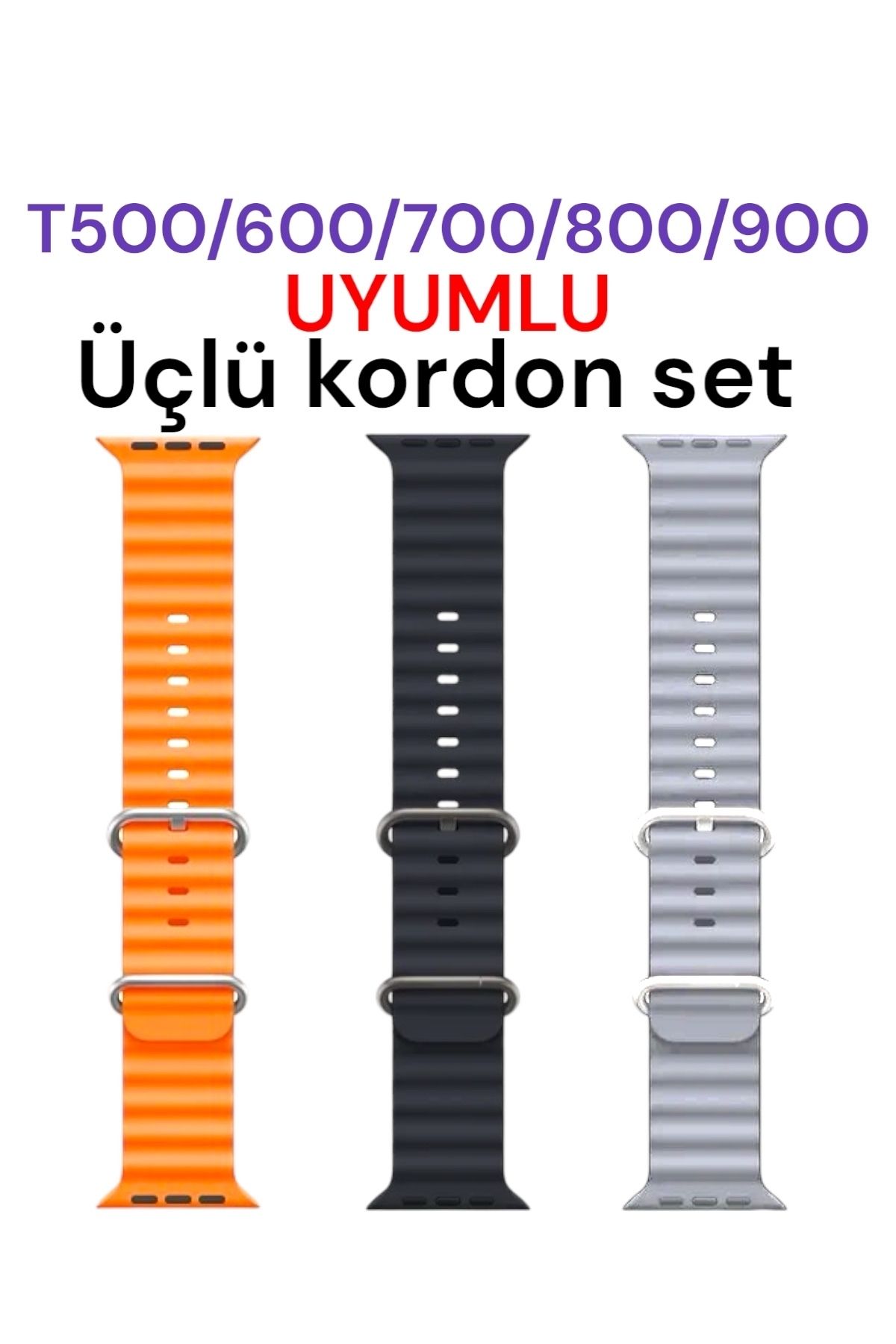 NOMTEKNO AKILLI SAAT KORDON WATCH Series T50 T600 T700 T80 T900 T10 ULTRA 10 VS