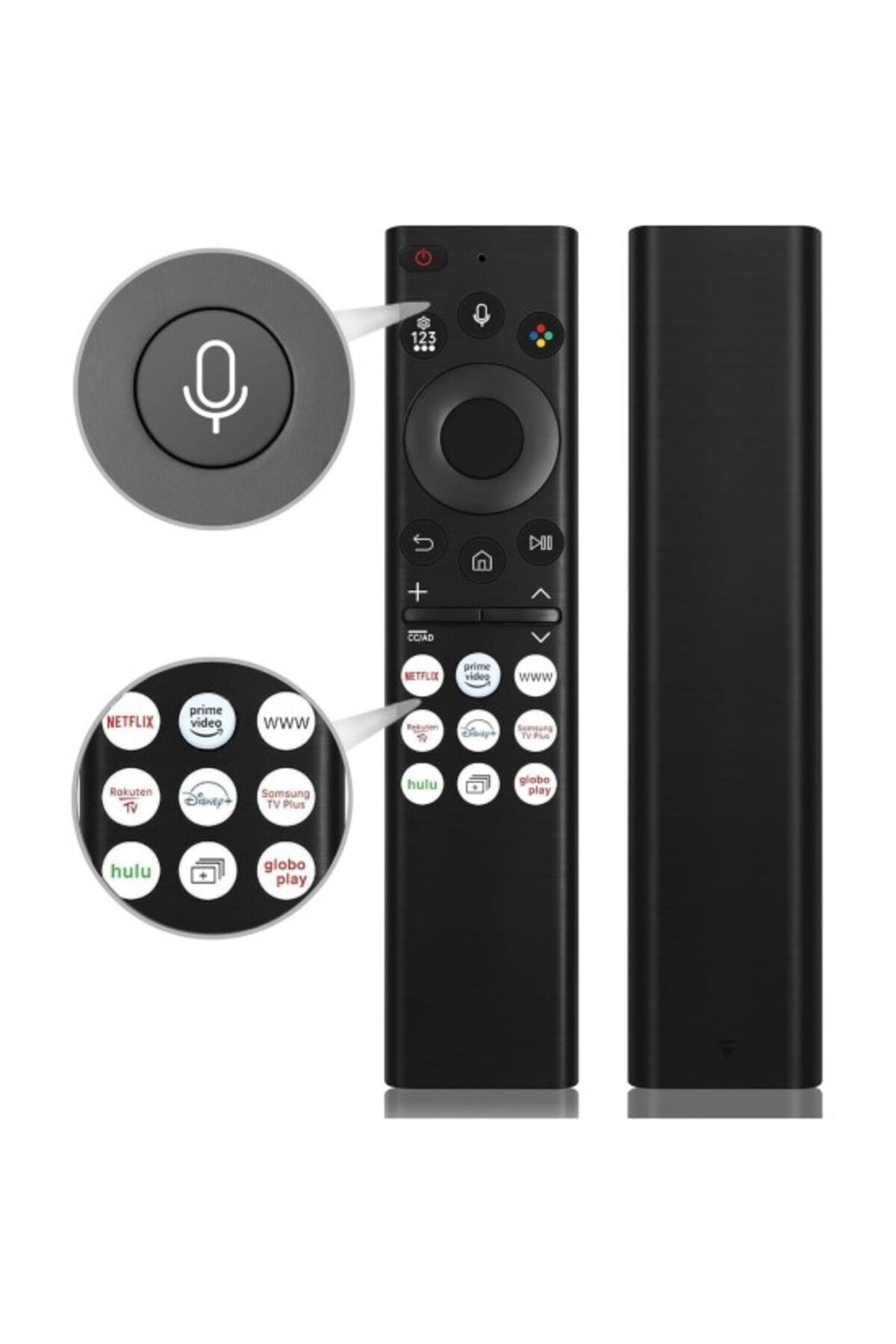 OEM-Remote control for SAMSUNG 4K LED voice commands for 2018-2024 models without solar charging 1