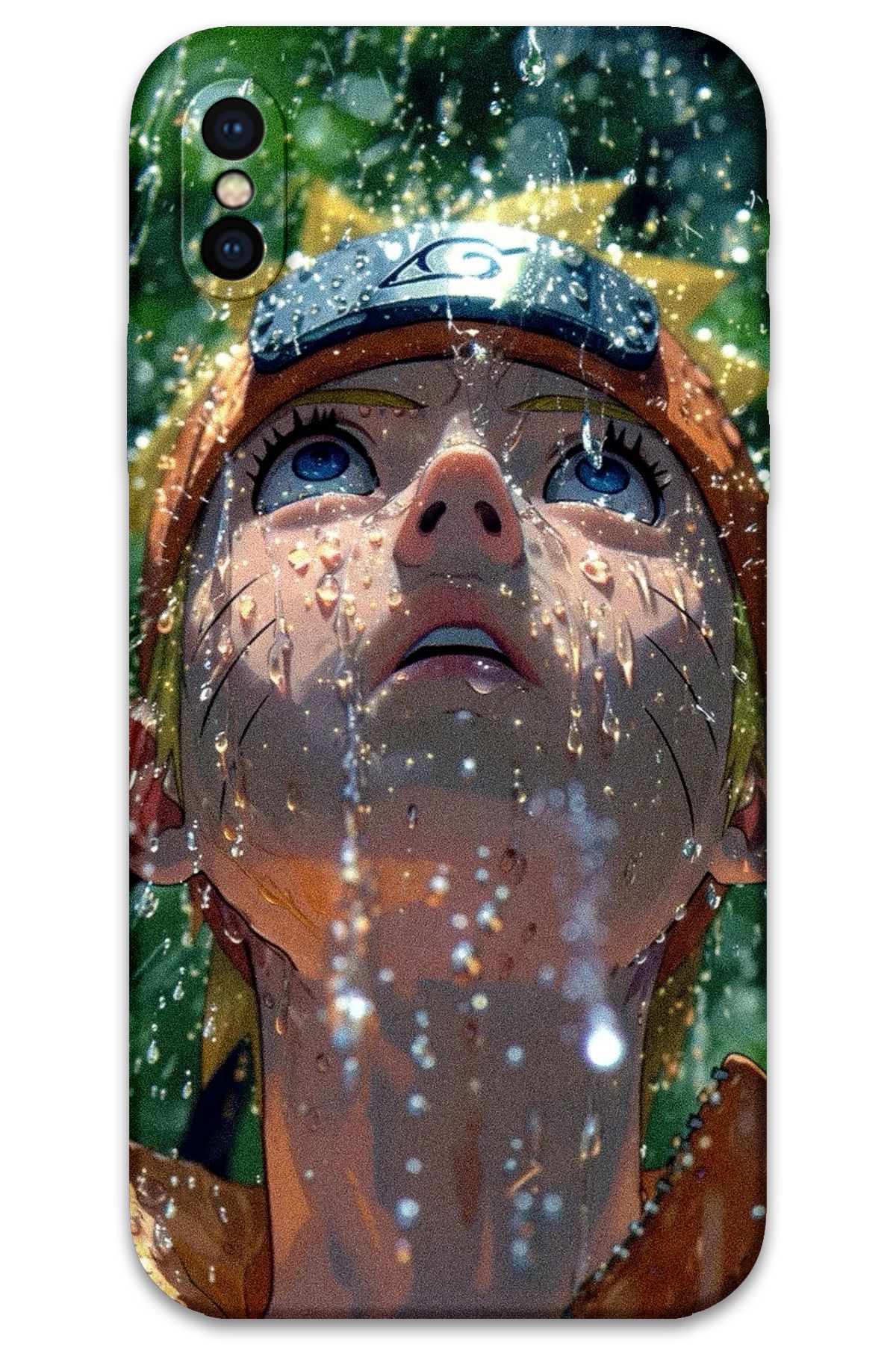Gramaphone iPhone Xs Max Uyumlu Anime Desenli Telefon Kılıfı + Ekran Koruyucu - 5750