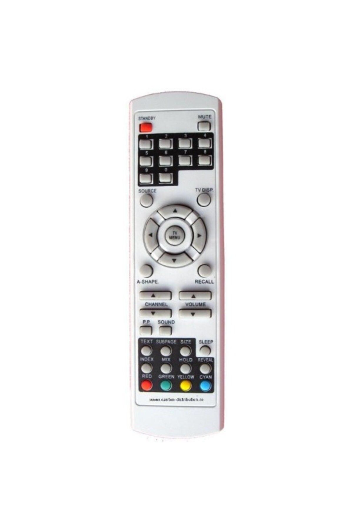 OEM-Remote control for ALLVIEW LCD small diagonal, ONN 1