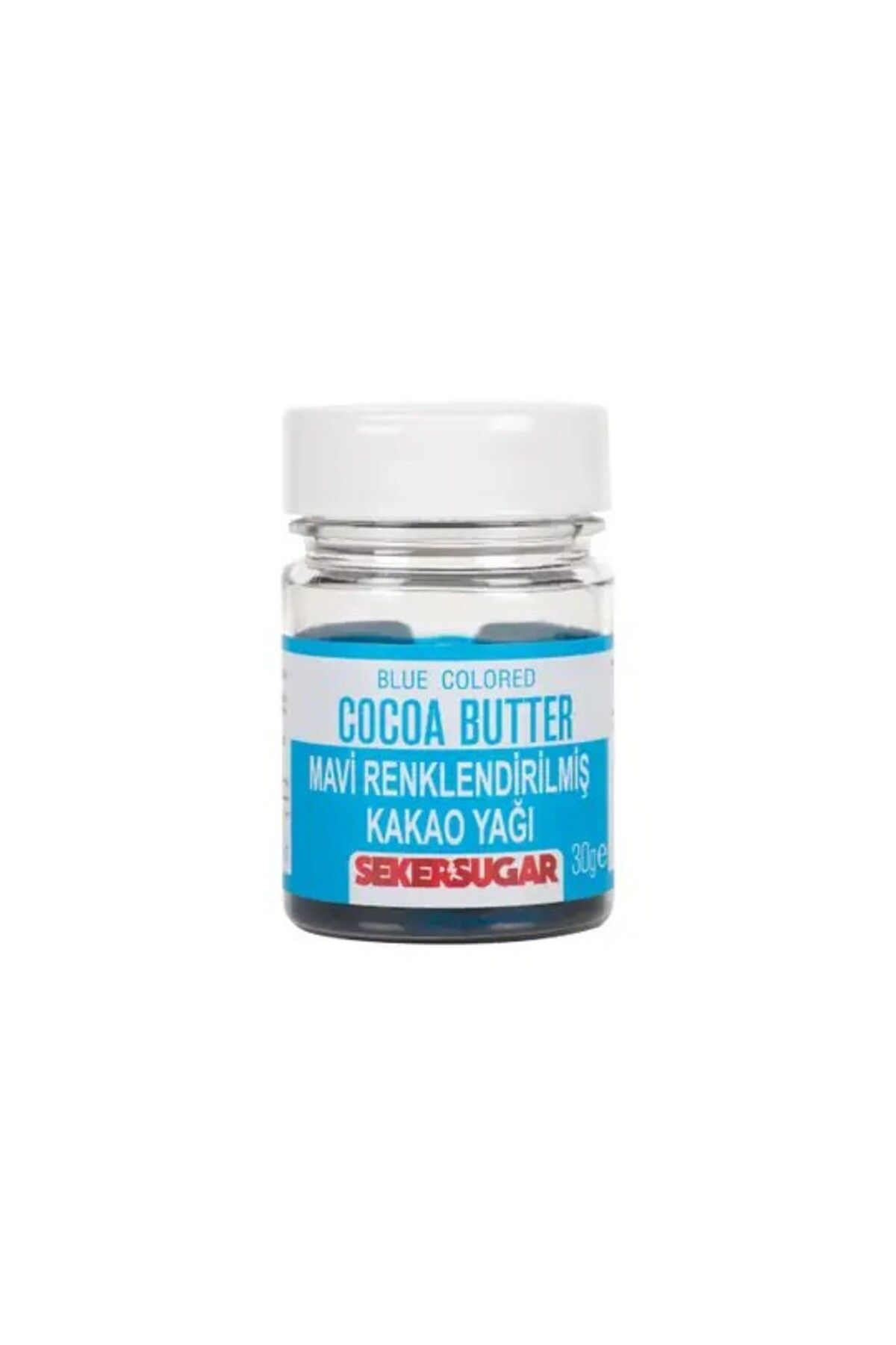 ŞEKER & SUGAR Renklendirilmiş Kakao Yağı 30 Gr