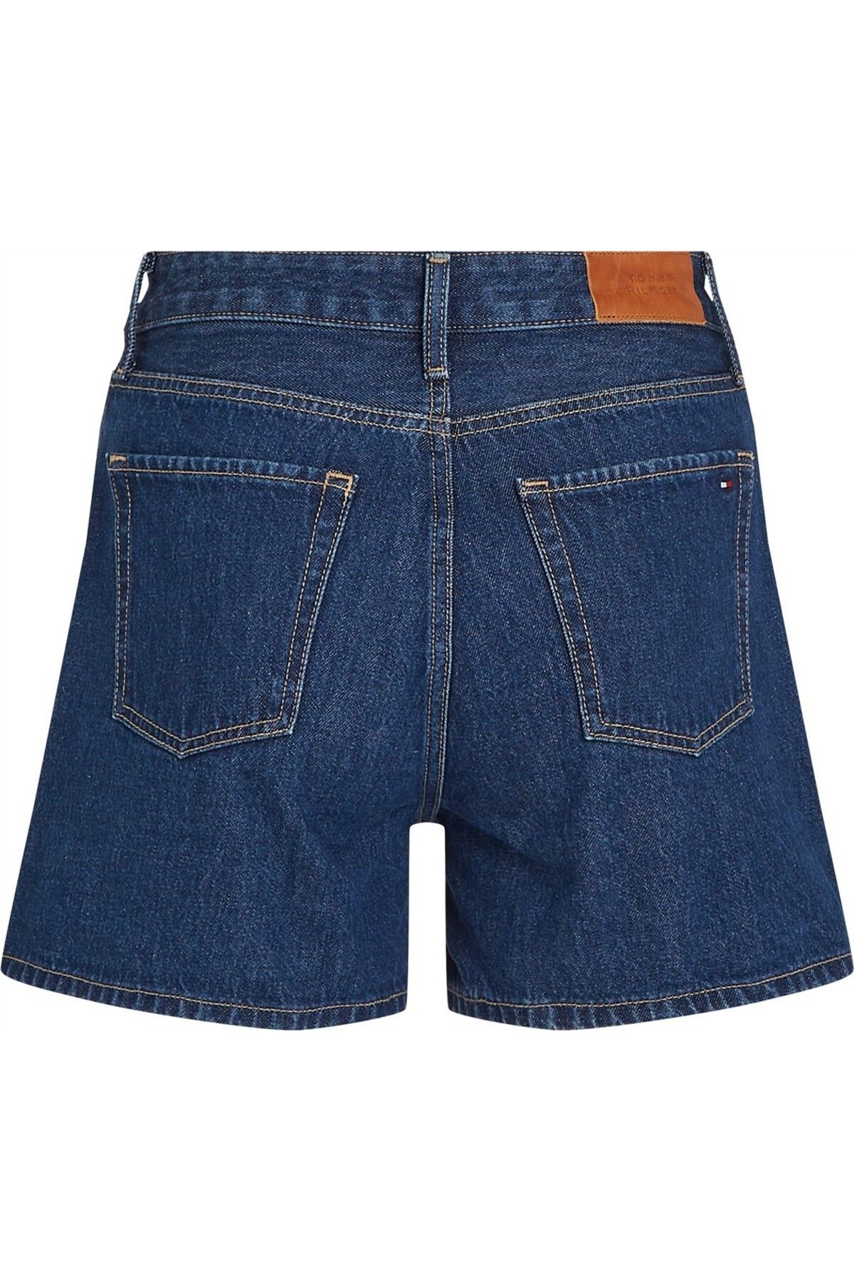 Tommy Hilfiger DNM MINI SHORT HW ACE Kadın Mavi Şort - WW0WW44385