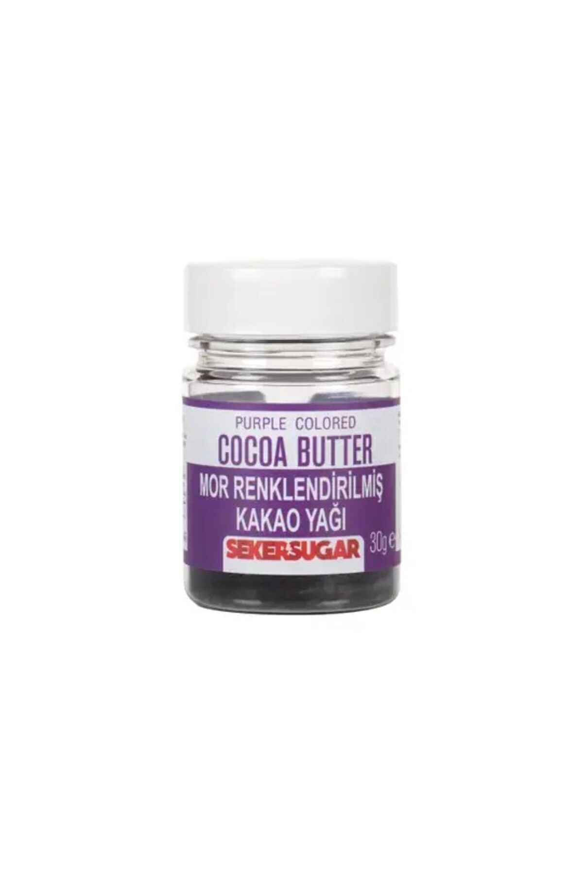 ŞEKER & SUGAR Renklendirilmiş Kakao Yağı 30 Gr