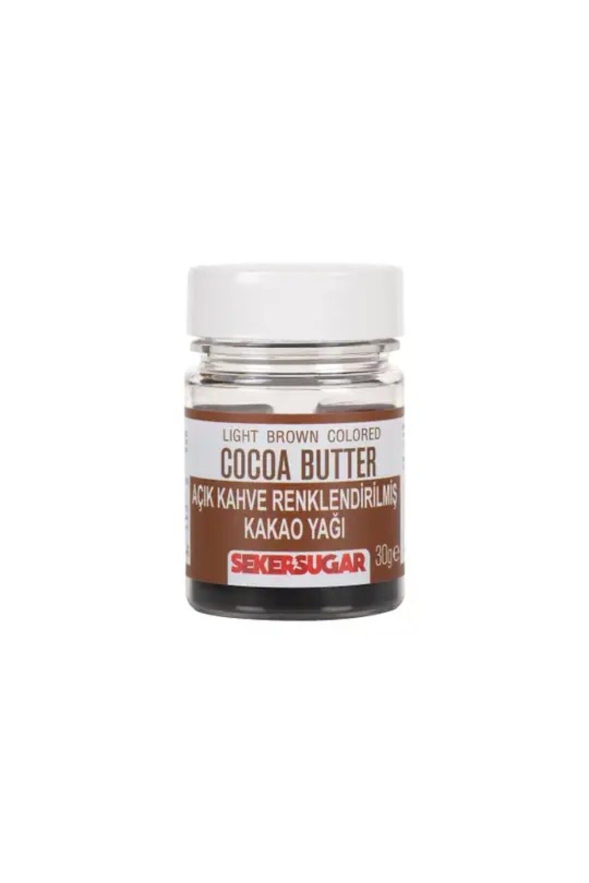 ŞEKER & SUGAR Renklendirilmiş Kakao Yağı 30 Gr