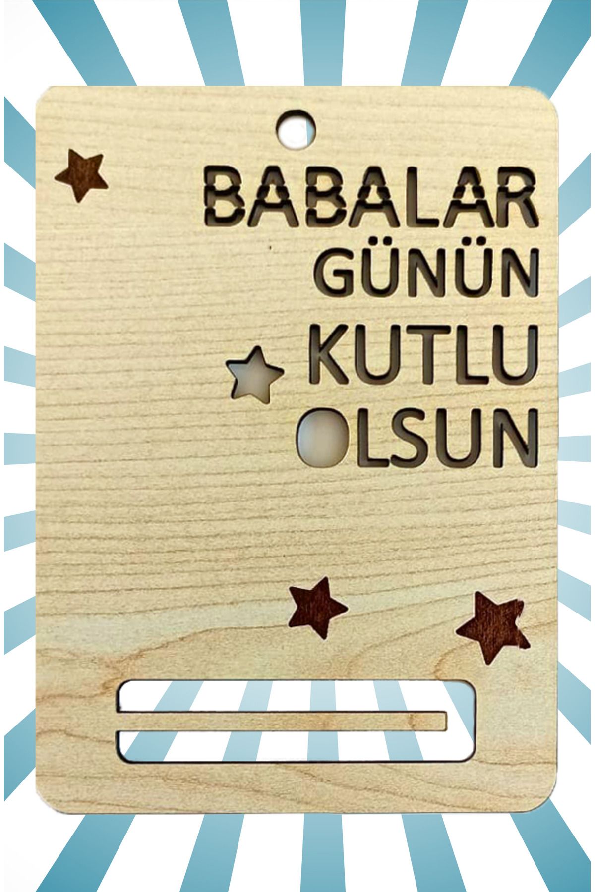 GÜL MZC Babalar Günü Para Kartı Hediyesi, Para Tutucu