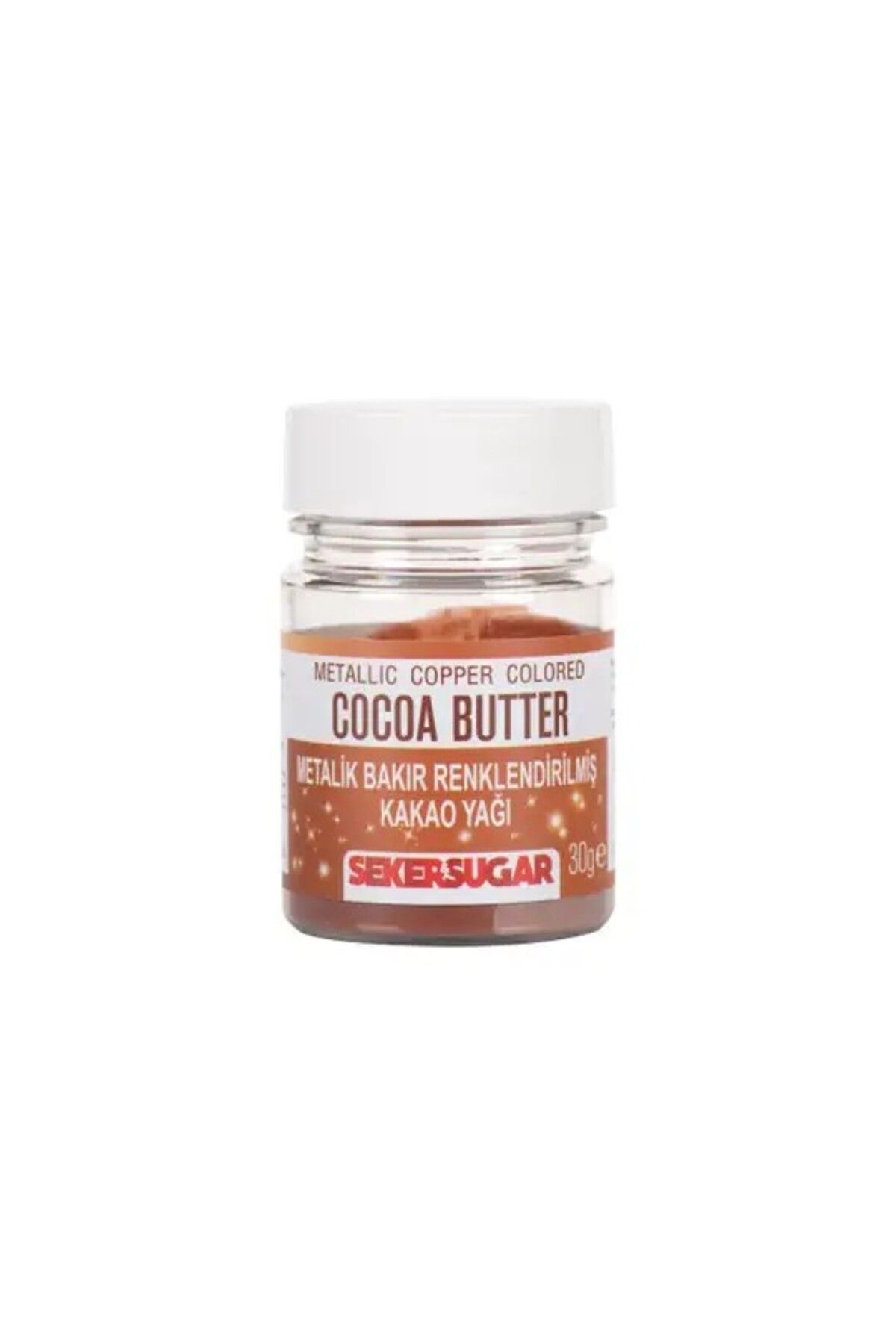 ŞEKER & SUGAR Renklendirilmiş Kakao Yağı 30 Gr