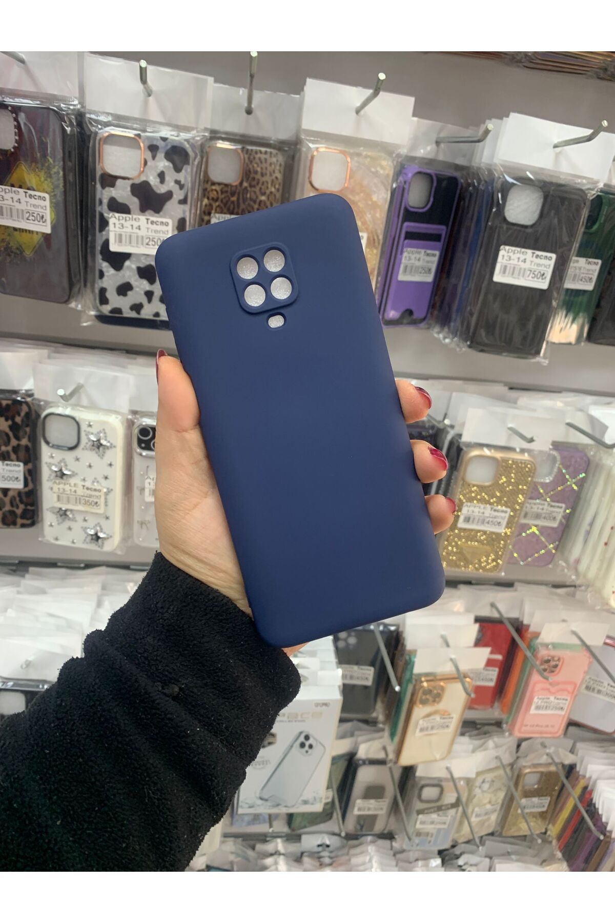 TECNOTREND Redmi Note 9 Pro/Note 9s Uyumlu mara lansman silikon kılıf