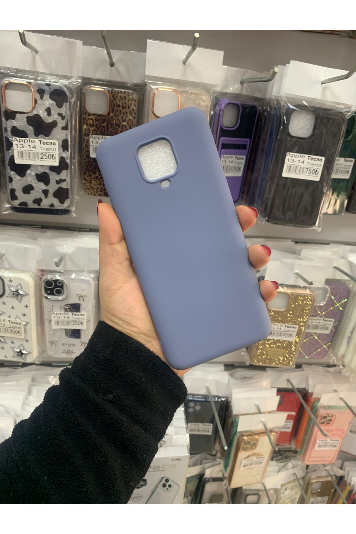 TECNOTREND Redmi Note 9 Pro/Note 9s Uyumlu mara lansman silikon kılıf