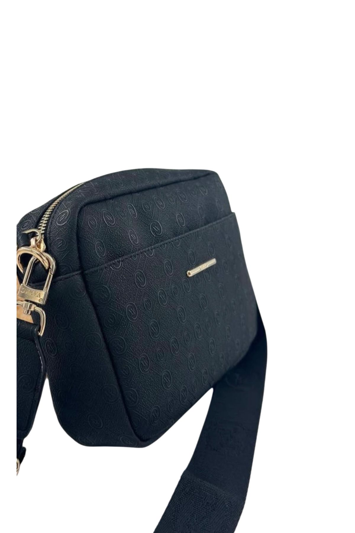 کیف دستی زنانه بازوی سیاه و سفید Muibu