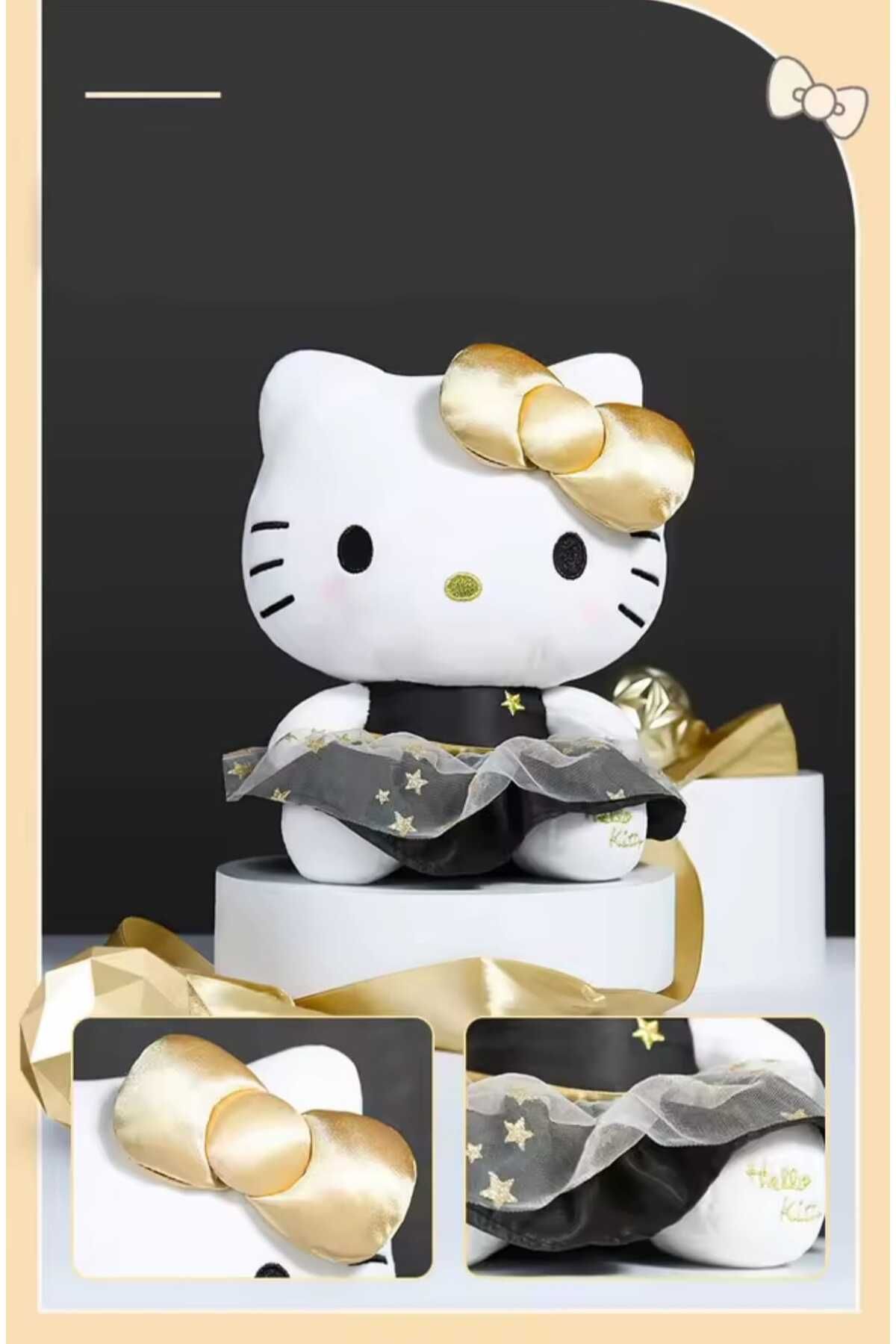 Mıncır Shop Kawaii Sanrio Sakura Hello Kity Peluş Oyuncak 45Cm Doğum Günü Uyku Ve Oyun Arkadaşım