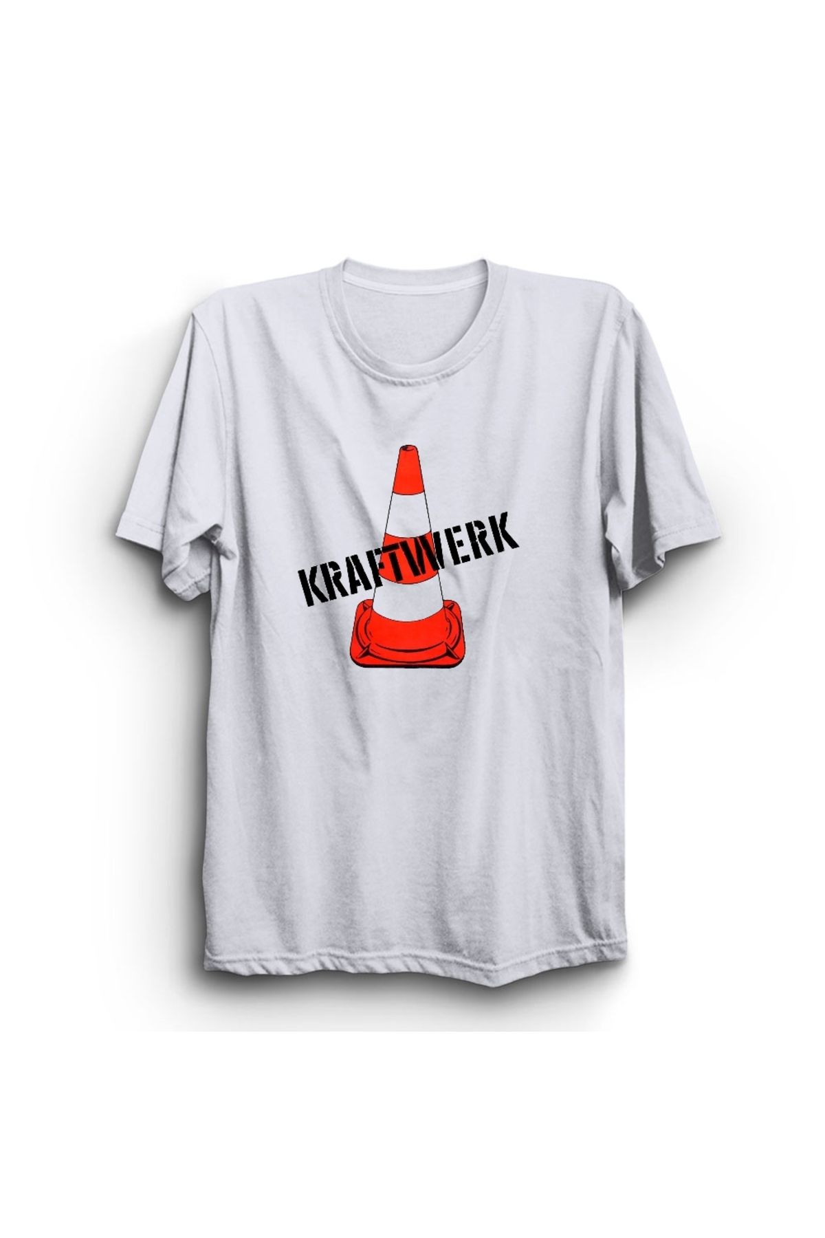 The Fame Kraftwerk, Ruckzuck, Müzik Baskılı, Unisex %100 Pamuk Tişört