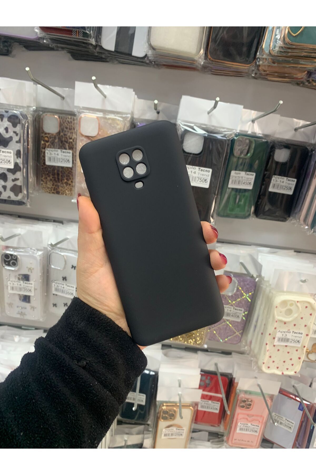 TECNOTREND Redmi Note 9 Pro/Note 9s Uyumlu mara lansman silikon kılıf