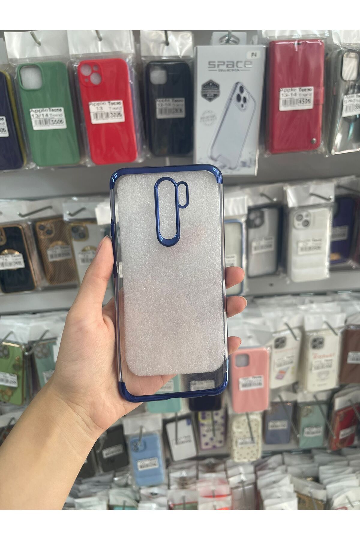 TECNOTREND xiaomi redmi 9 dört köşeli lazer silikon kılıf
