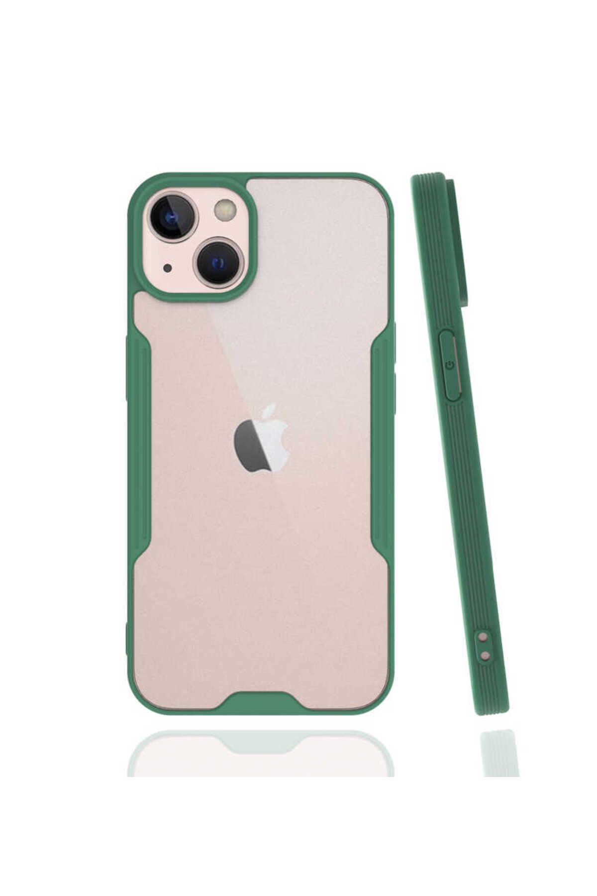 VARDAR AKSESUAR iPhone 13 Mini Uyumlu Kılıf Ultra İnce Esnek Kenarları Renkli Parfevar Malkoec Kapak