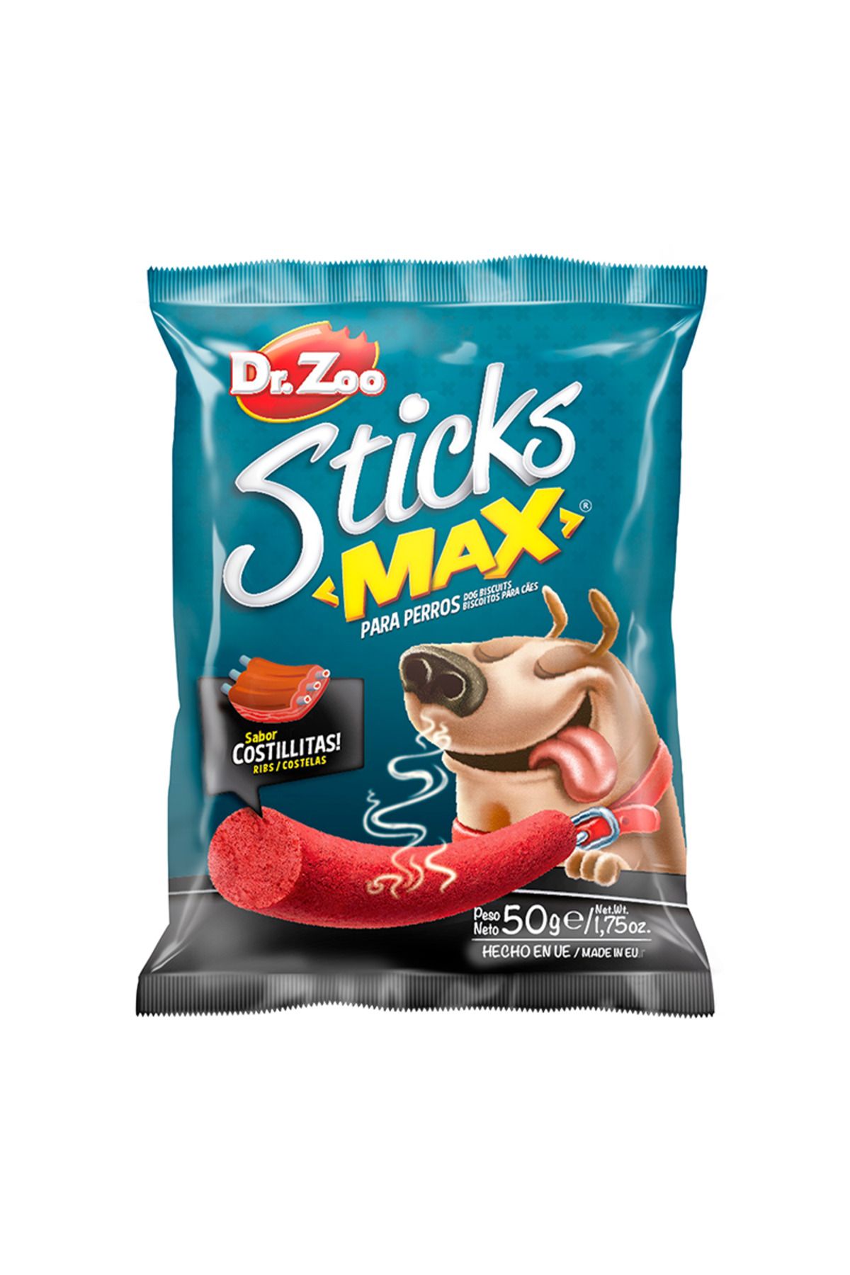 dr zoo Dr.zoo Sticks Max Kaburga Etli Köpek Ödülü 50gr YNSMR