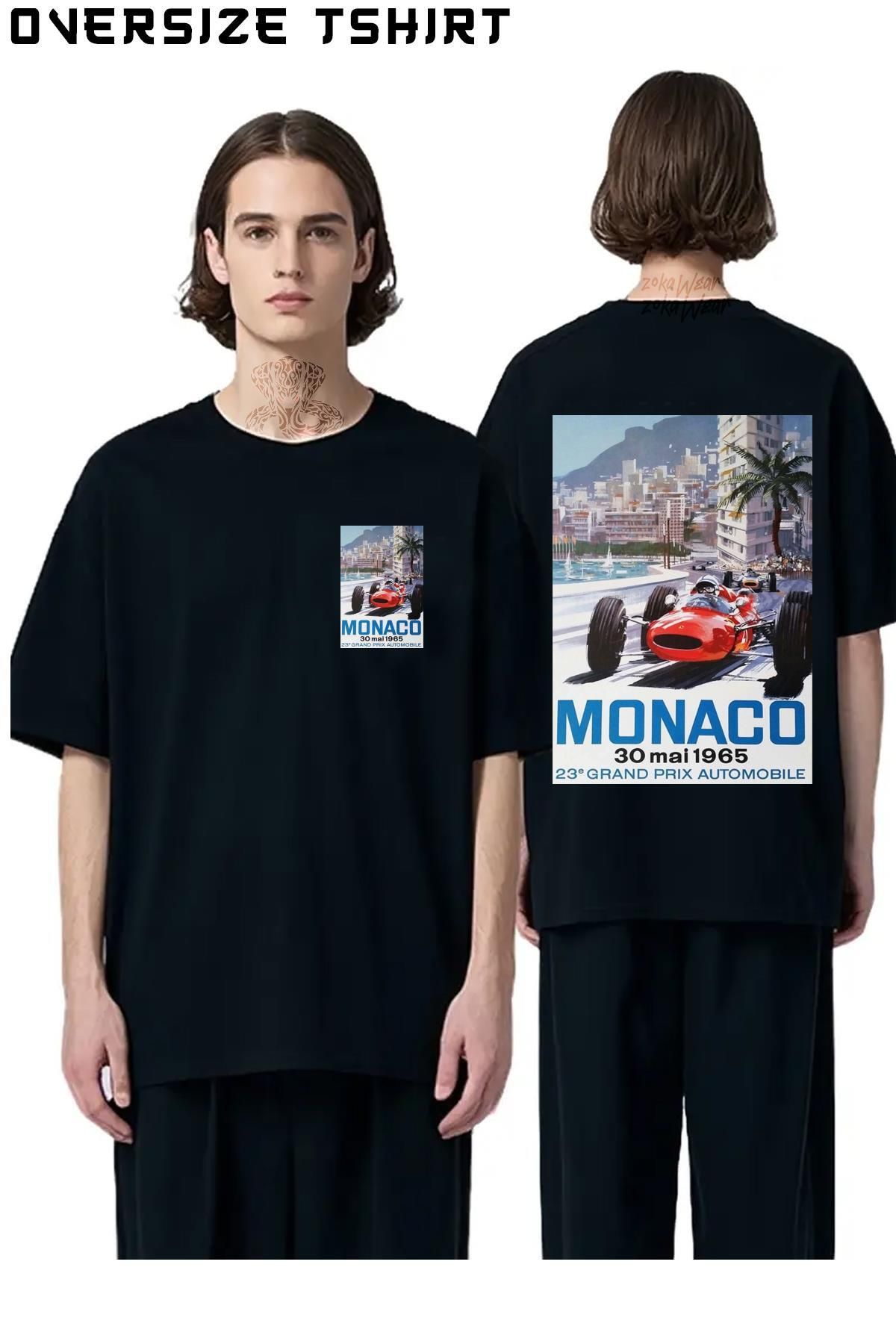 ZOKAWEAR Unisex 21-Grams Sırt Baskılı Oversize T-shirt