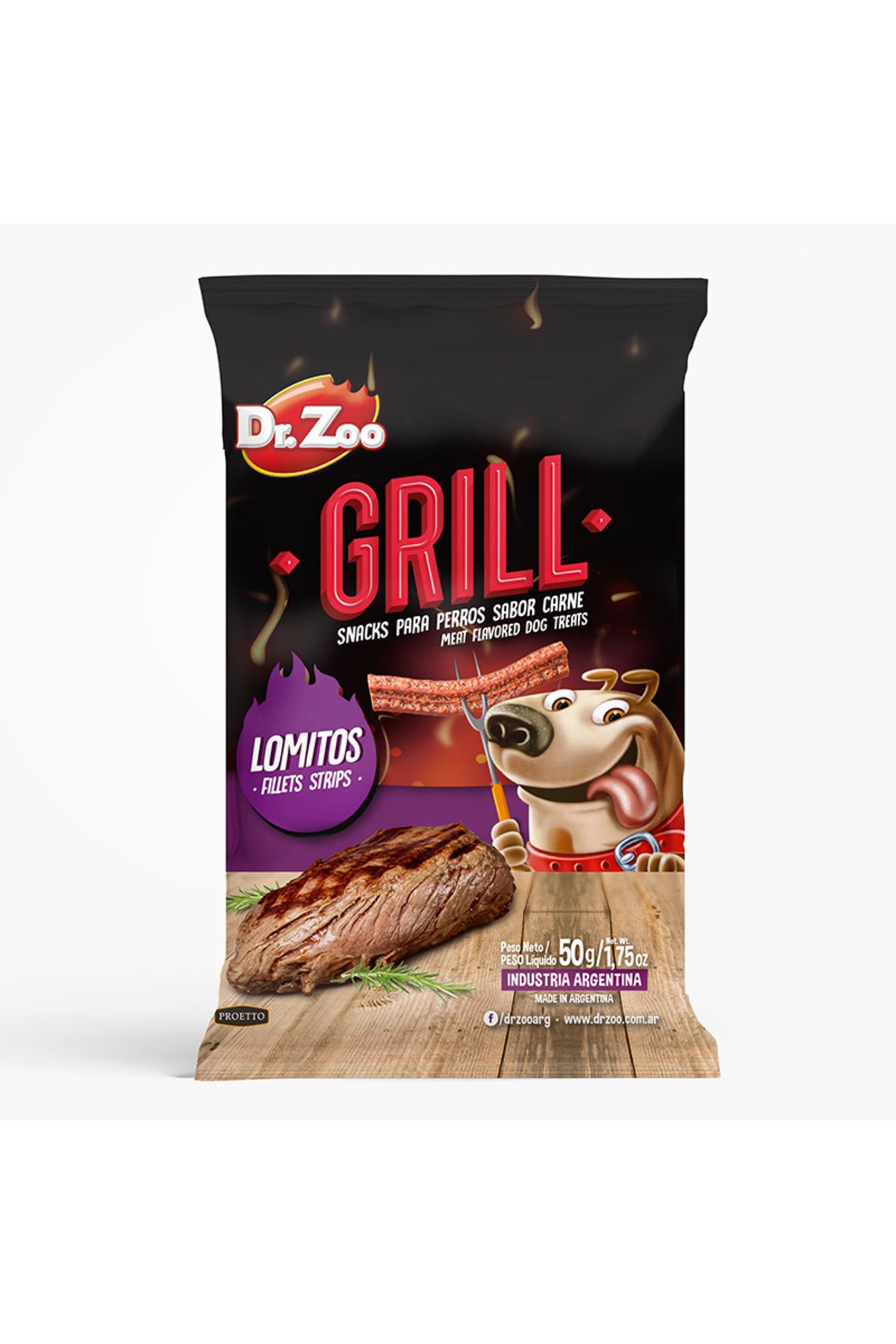 dr zoo Dr.zoo Grill Fileto Biftekli Köpek Ödülü 50gr YNSMR