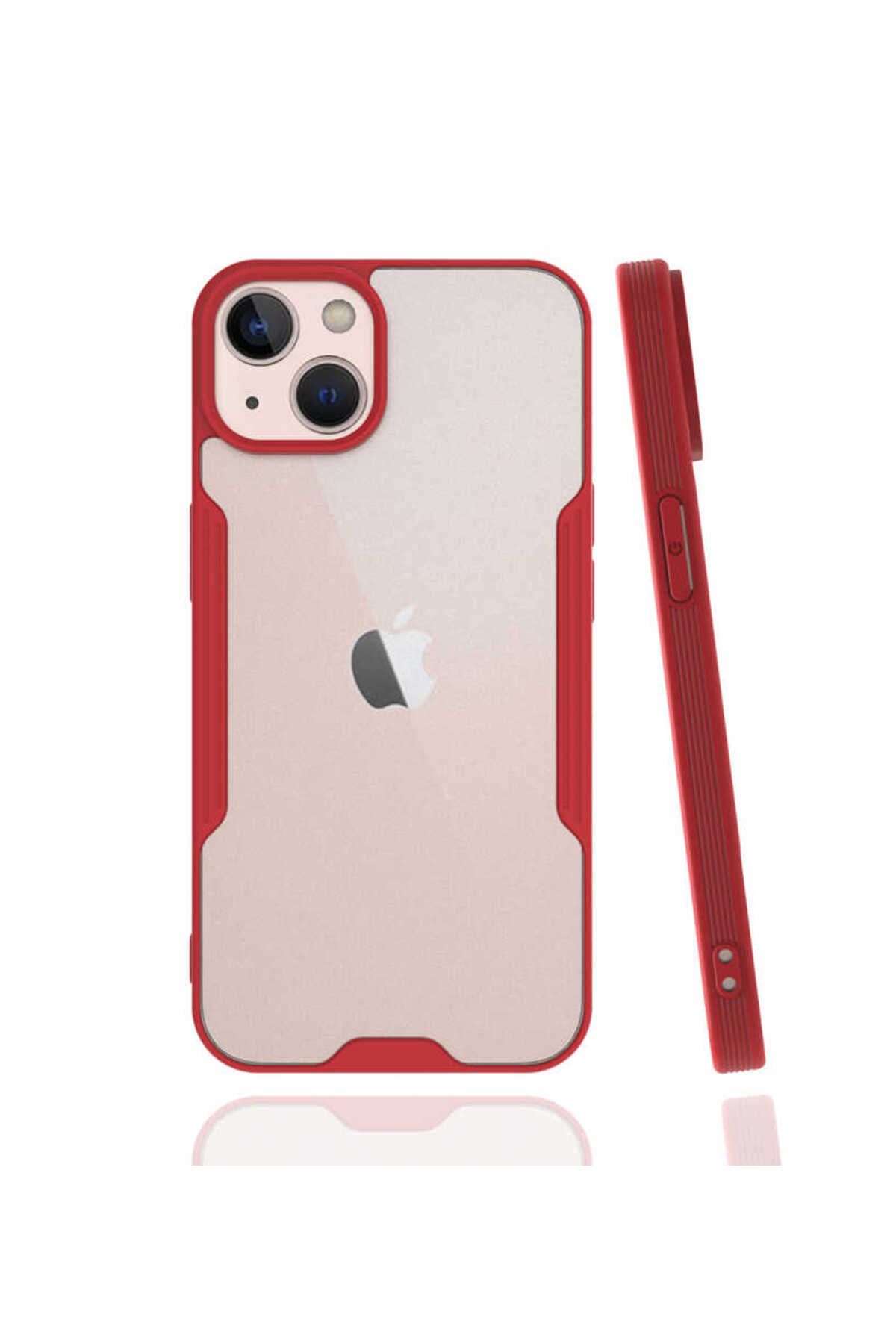 VARDAR AKSESUAR iPhone 13 Mini Uyumlu Kılıf Ultra İnce Esnek Kenarları Renkli Parfevar Malkoec Kapak