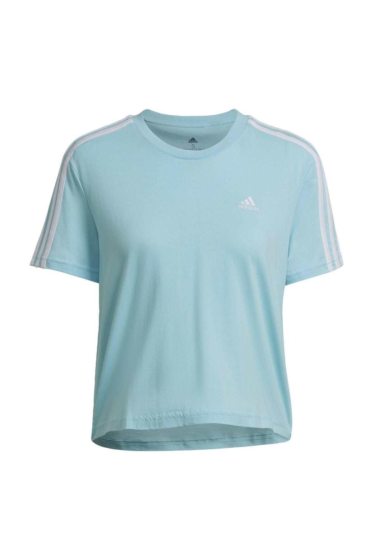 adidas-Essentials Loose 3-Stripes Short Top 4