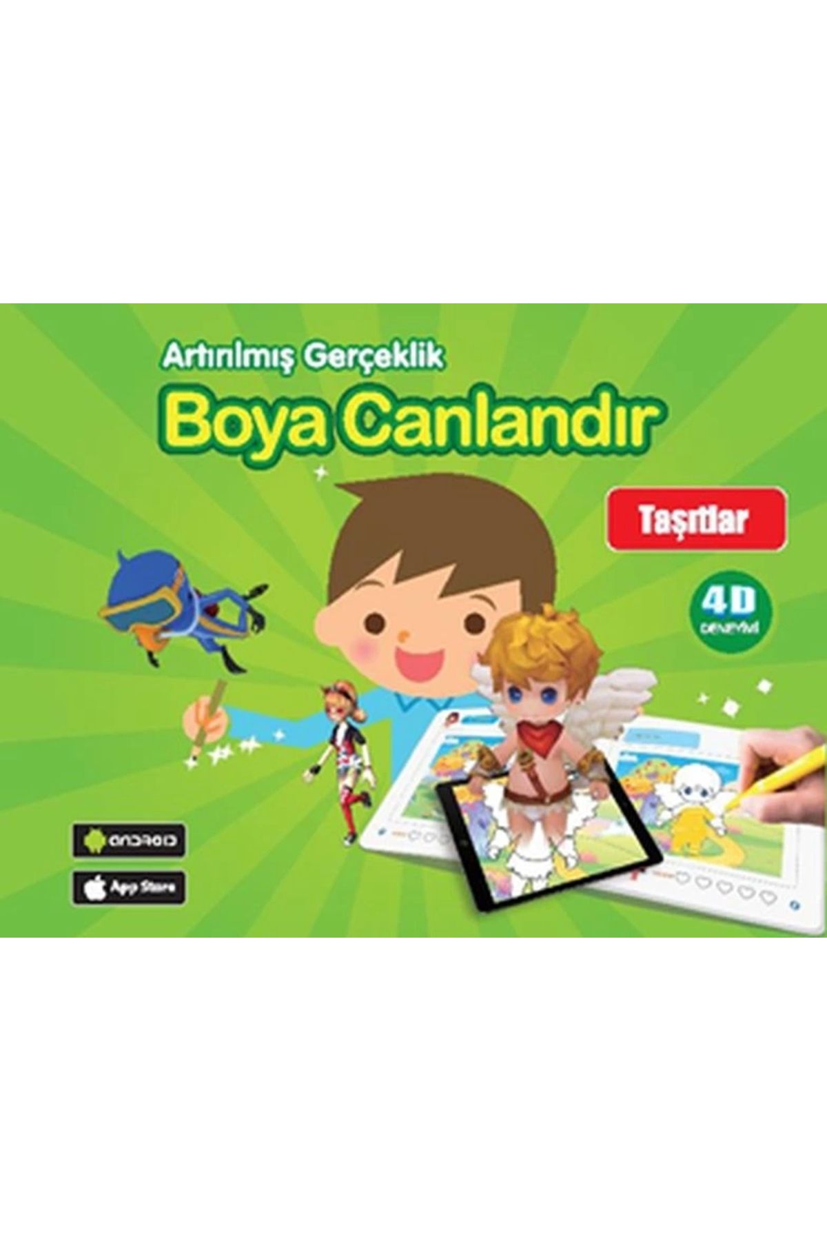 Net Çocuk Boya Canlandır - Taşıtlar