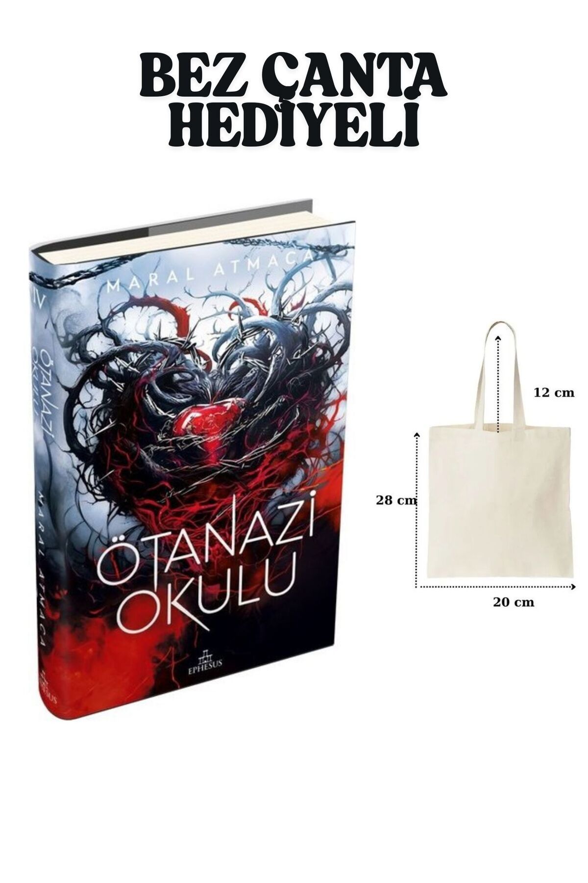 Ephesus Yayınları ÖTANAZİ OKULU 4 CİLTİ - BEZ ÇANTA HEDİYELİ