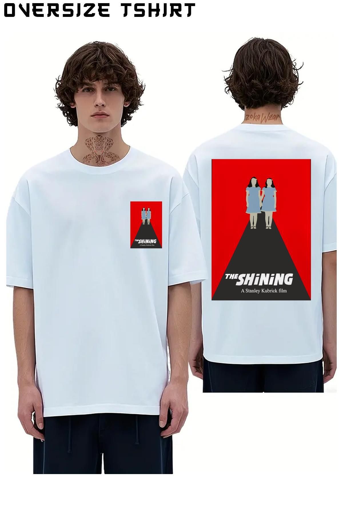 ZOKAWEAR The-Shining Sırt Baskılı Oversize Tişört