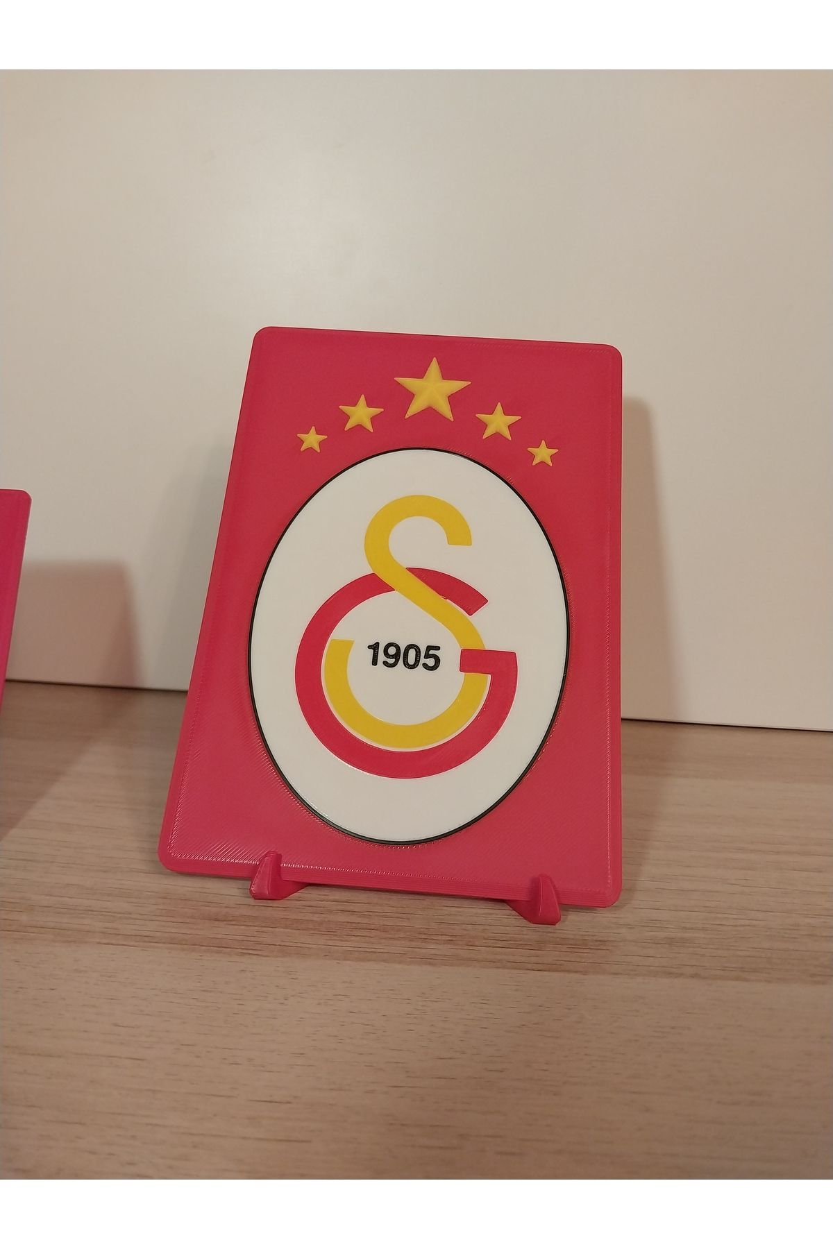 Günebakan Tasarım Galatasaray 5 yıldız Şampiyonluk Anısı Masa Süsü