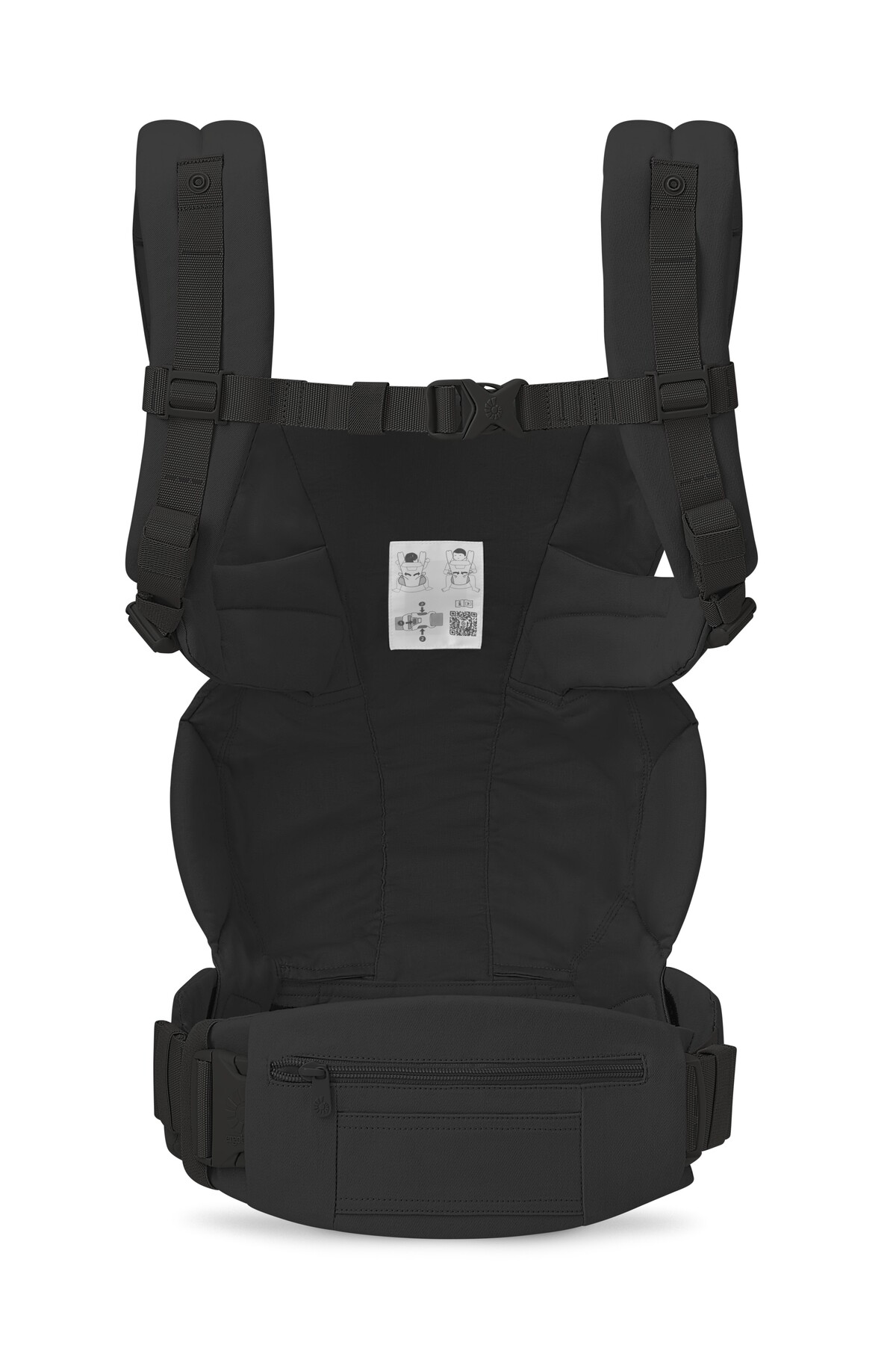 Ergobaby Omni Deluxe Cotton (Onyx Black) 4 Farklı Taşıma Pozisyonlu Ergonomik Kanguru, 0-4 Yaş Yeni Doğan fotoğrafı 3 (önizleme)
