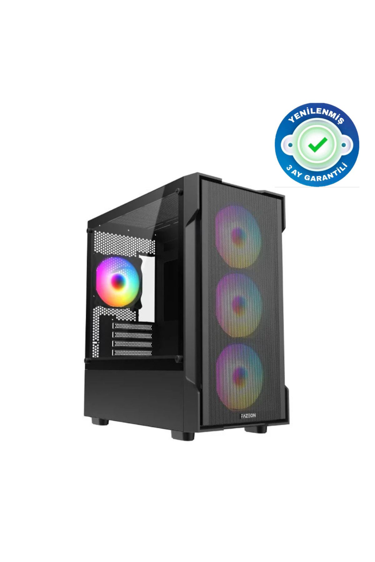 QUANDAX Yenilenmiş Ryzen 5 5600-16GB Ddr4 RAM-500GB M2 Nvme Ssd-Rtx 2060 6gb Gaming Masaüstü Bilgisayar