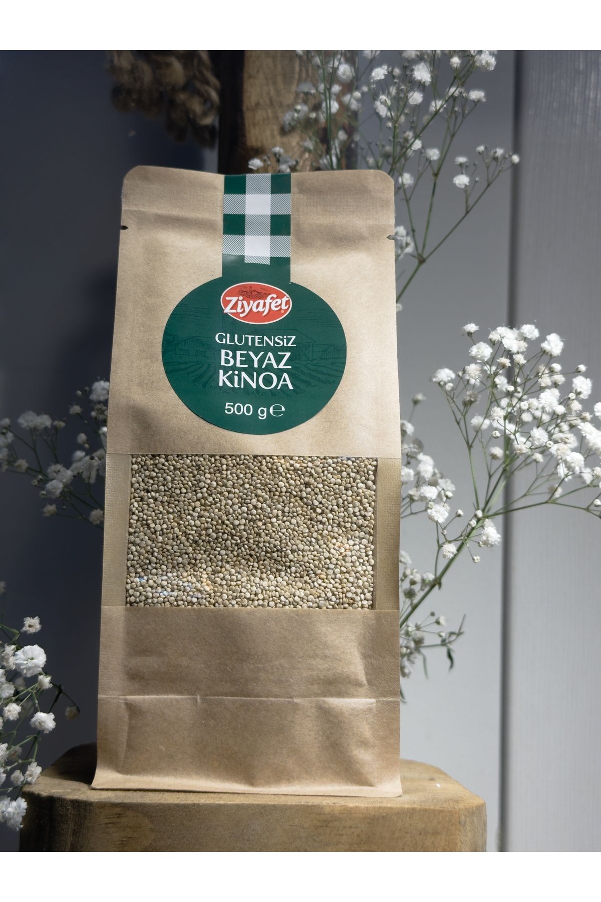 Ziyafet Gıda Glutensiz Beyaz Kinoa - 500 gr