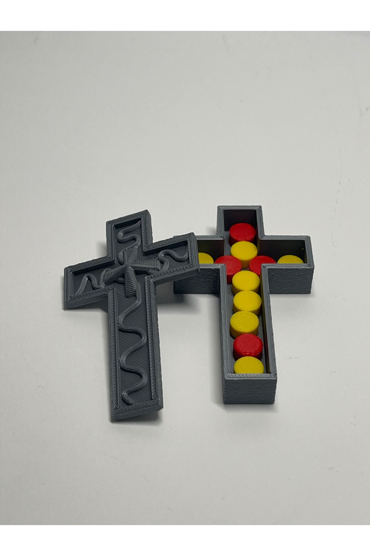NOMOTHETIC 2 – Thanos Cross Kolye Ucu (3D BASKI – PLA PLUS)