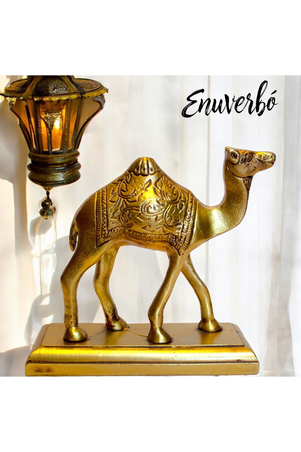 Enuverbi Polyester Deve Biblo - Dekoratif Obje 23cm
