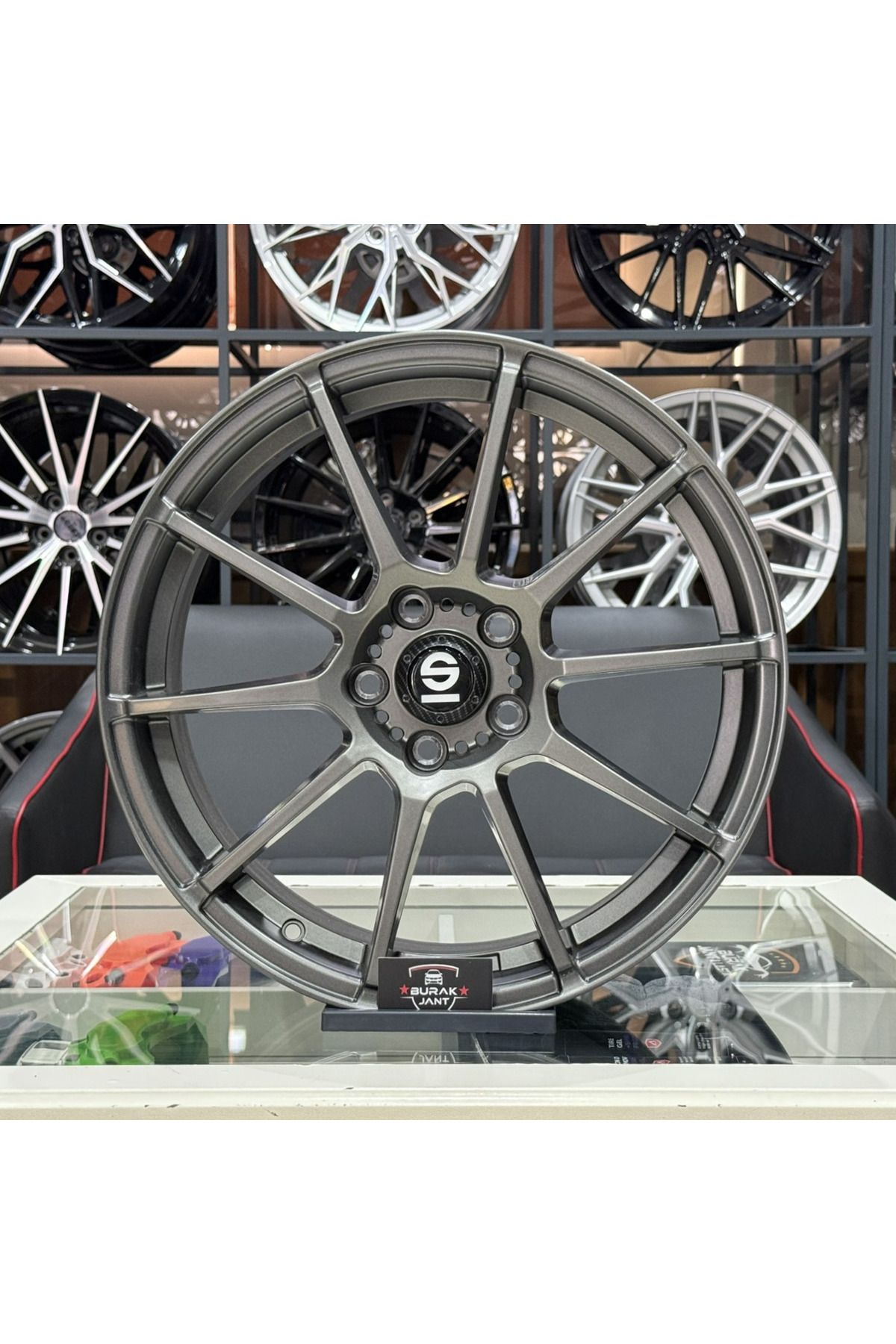Sparco 18 İNÇ 5X112 SPARCO ASSETTO GARA MATT GRİ VW AUDİ SKODA SEAT  uyumluJANT MODELİ (4ADET)