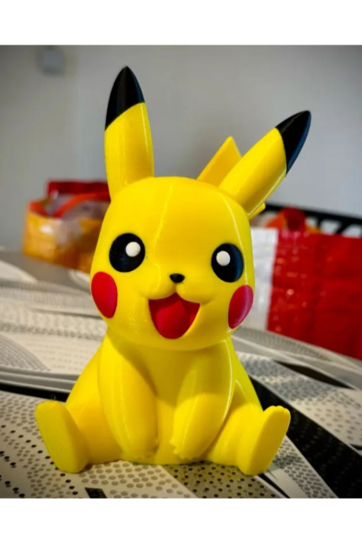 NOMOTHETIC Pokemon Pikachu Figürü - Desteksiz Baskı Tasarım 3D Baskı