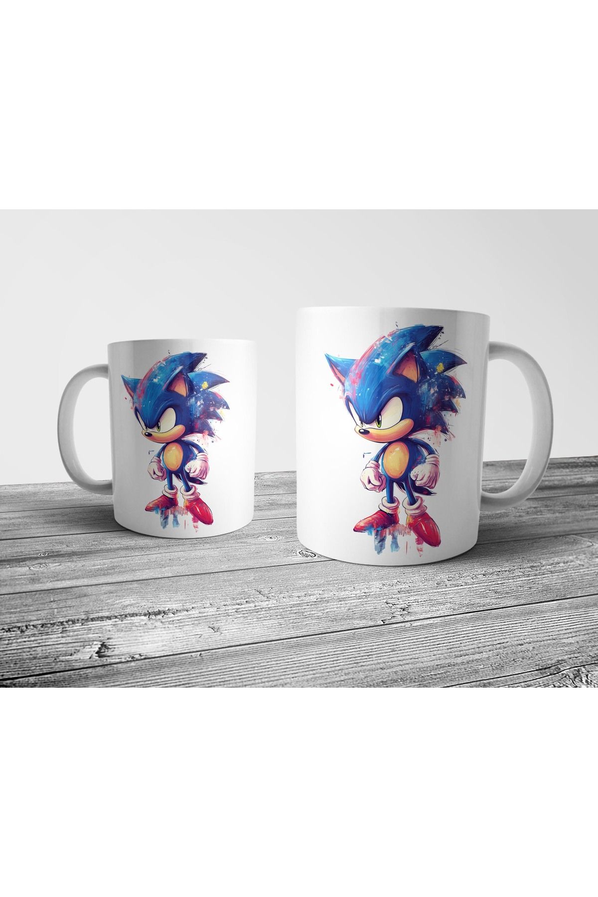 Pixxa Sonic Kirpi Hedgehog Kupa Bardak Model 5