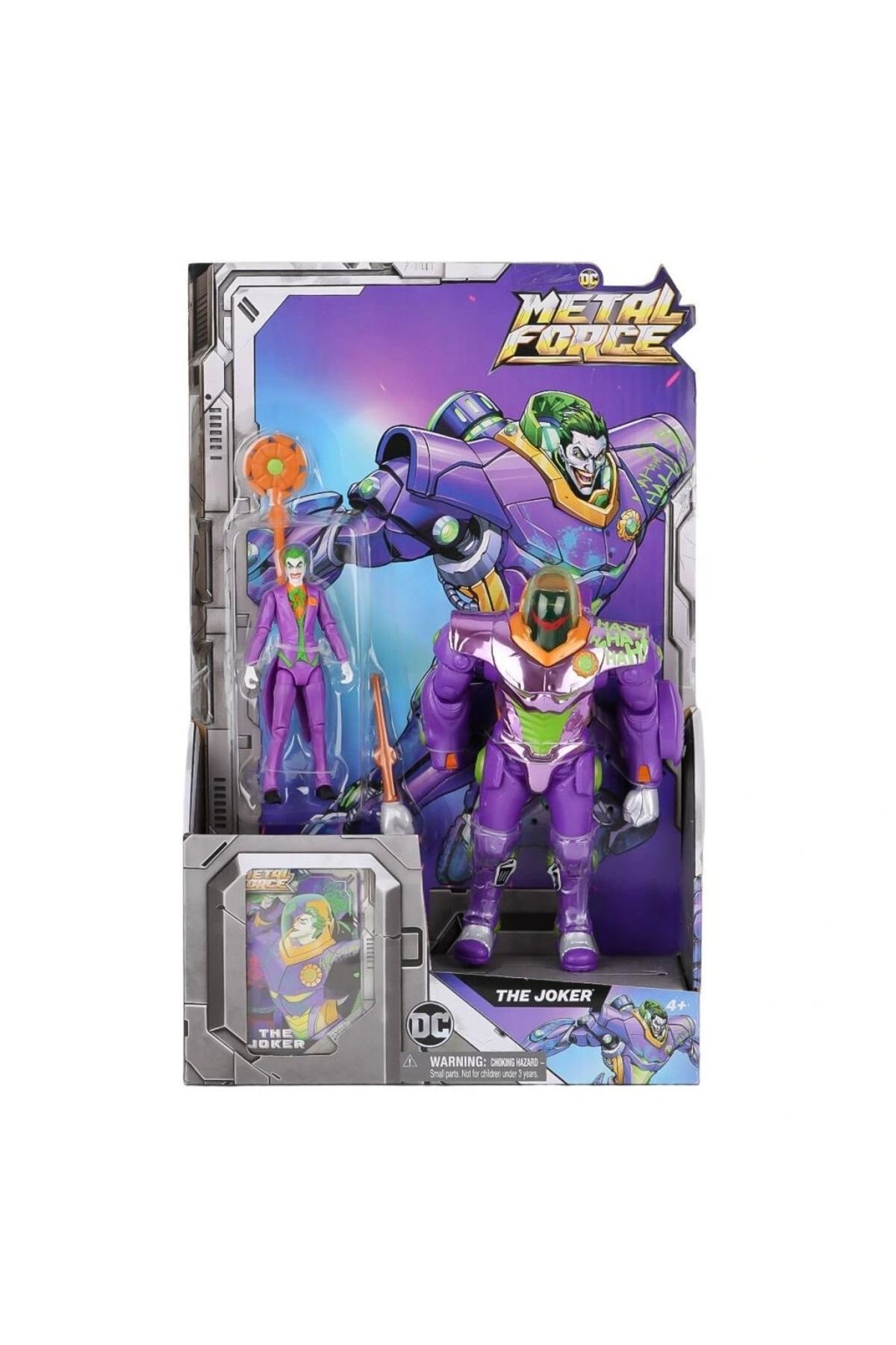 Eng Nessiworld 6070887 31111 DC Metal Batman Force Figür Seti