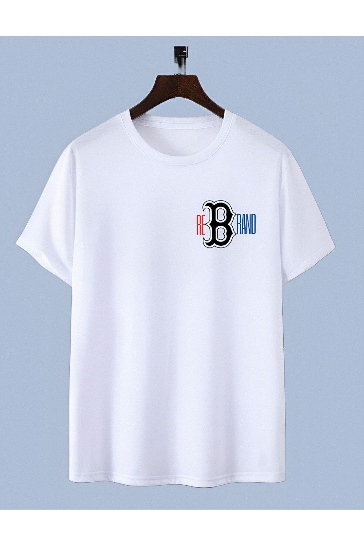 REBRAND Baskılı T-shirt spor Unisex Oversize