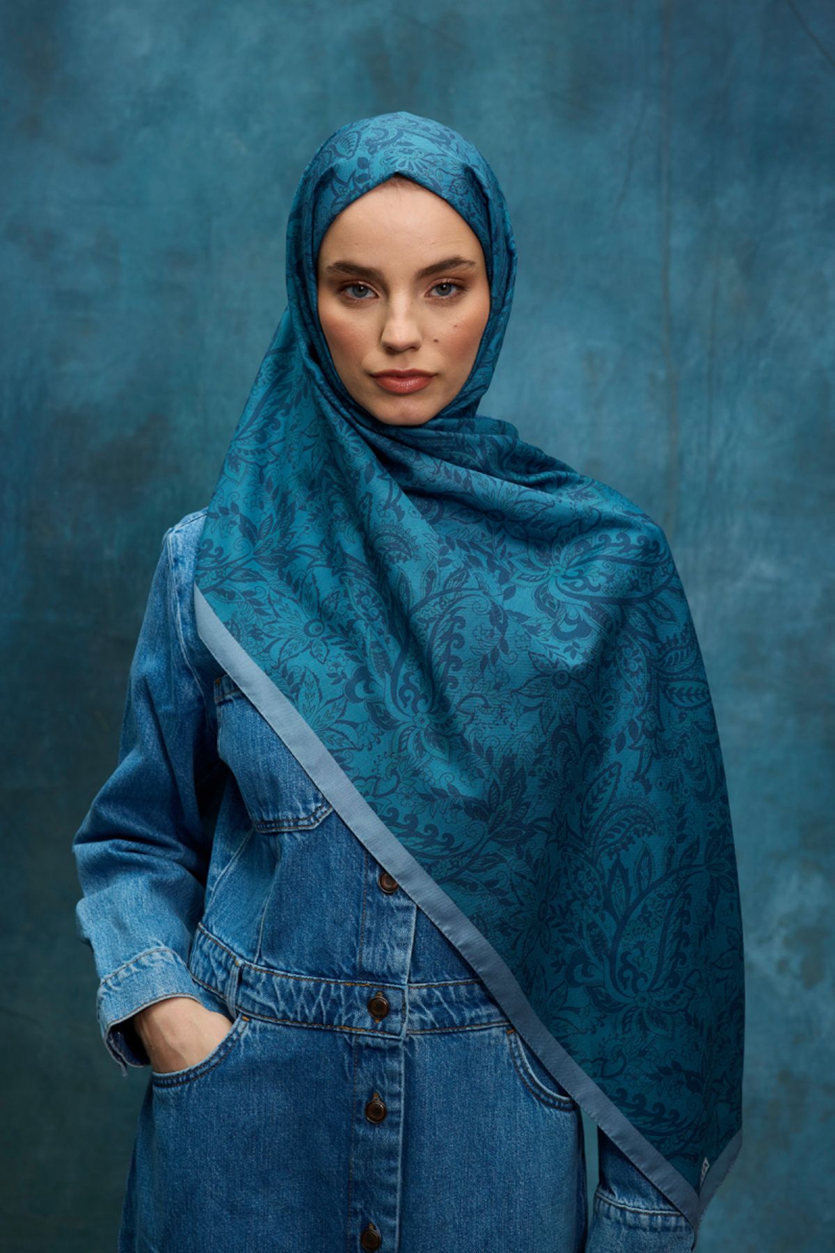 MODA Reflection Soft Şal - İndigo