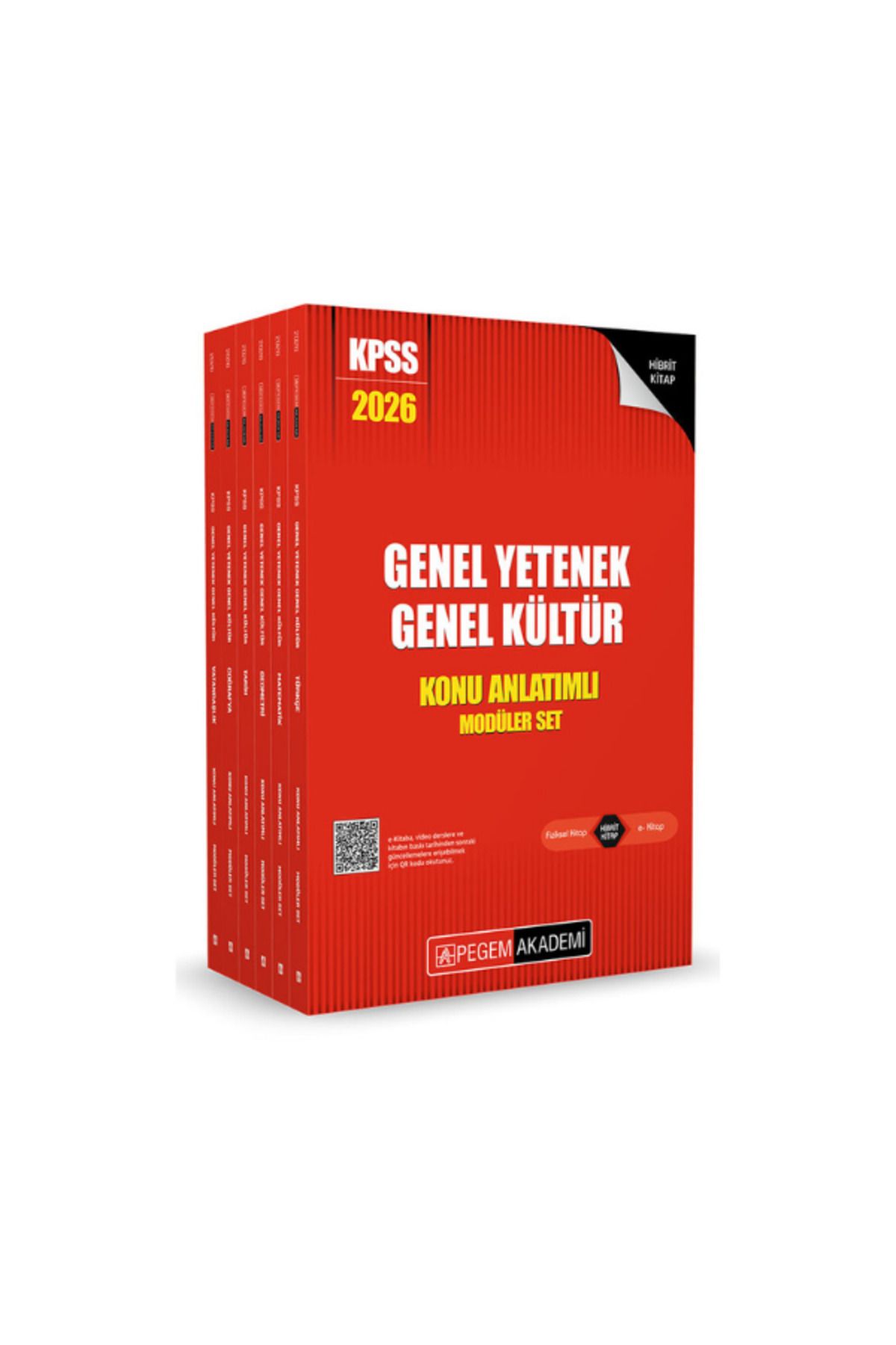 Miray Yayınları 2026 kpss pegem Genel Yetenek Genel Kültür Lisans Konu Anlatımlı Modüler Set