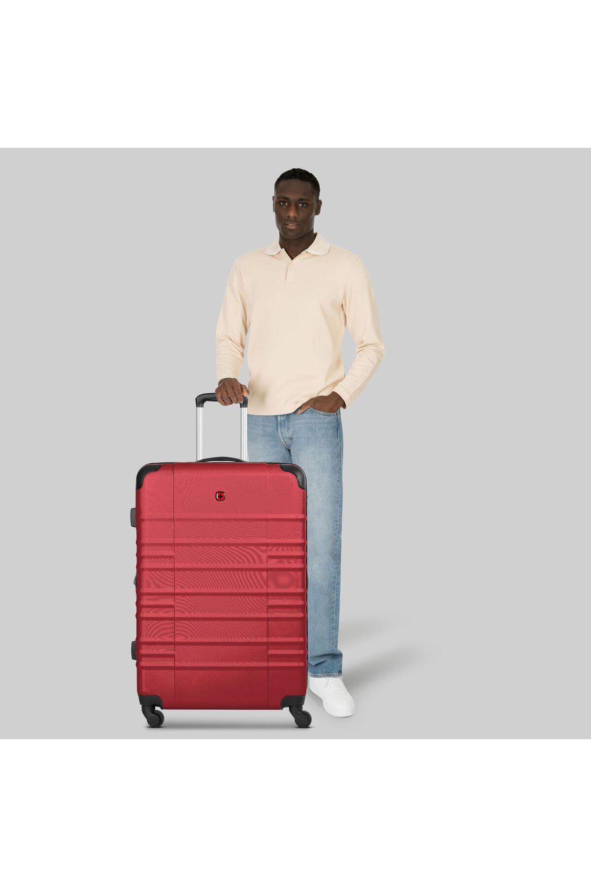 Wenger-Amplar Evo 4 Rollen Trolley L 75 cm mit Dehnfalte 8
