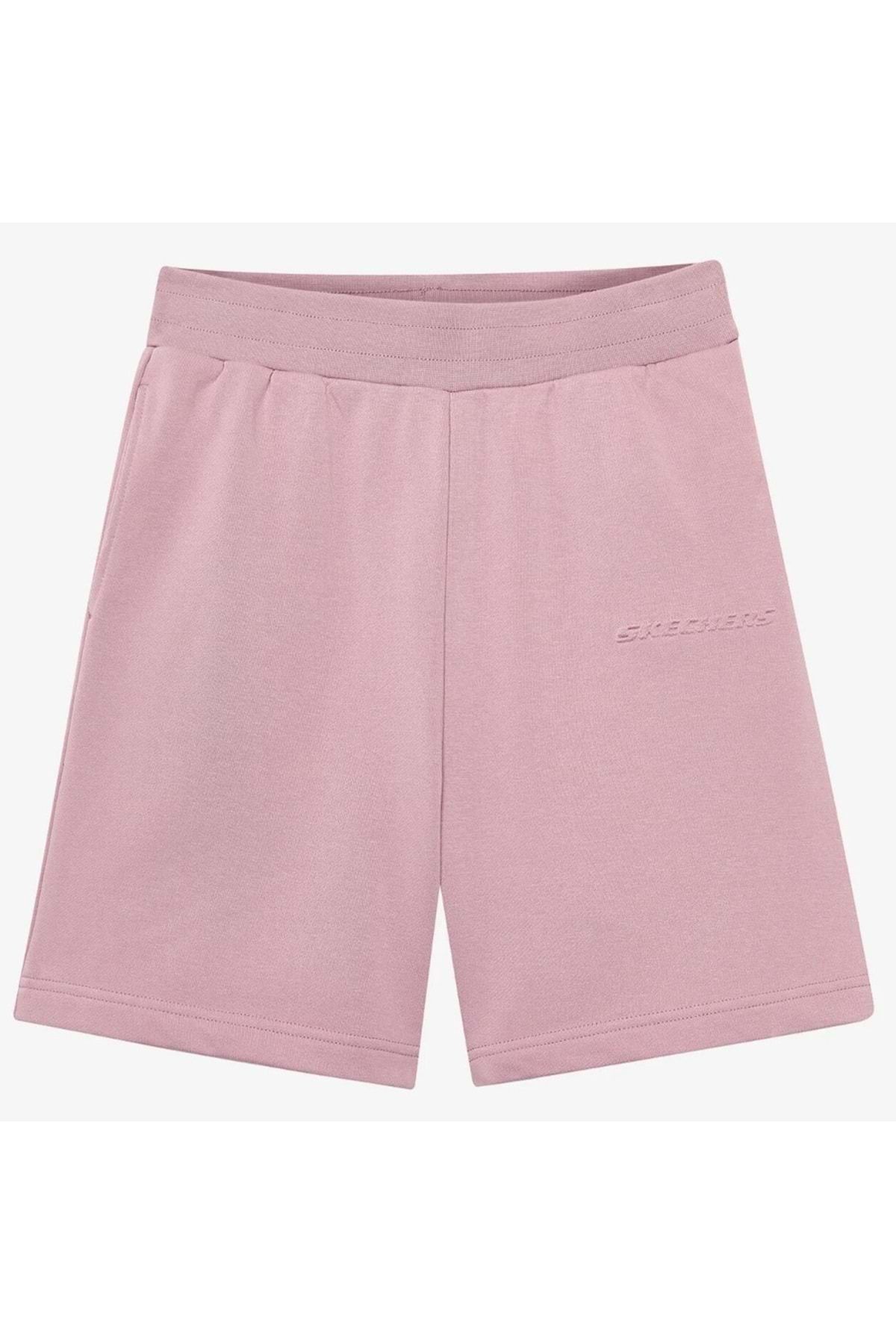 SKECHERS W Essential 5 Inch Sweat Short S2510035 Kadın Şort PEMBE