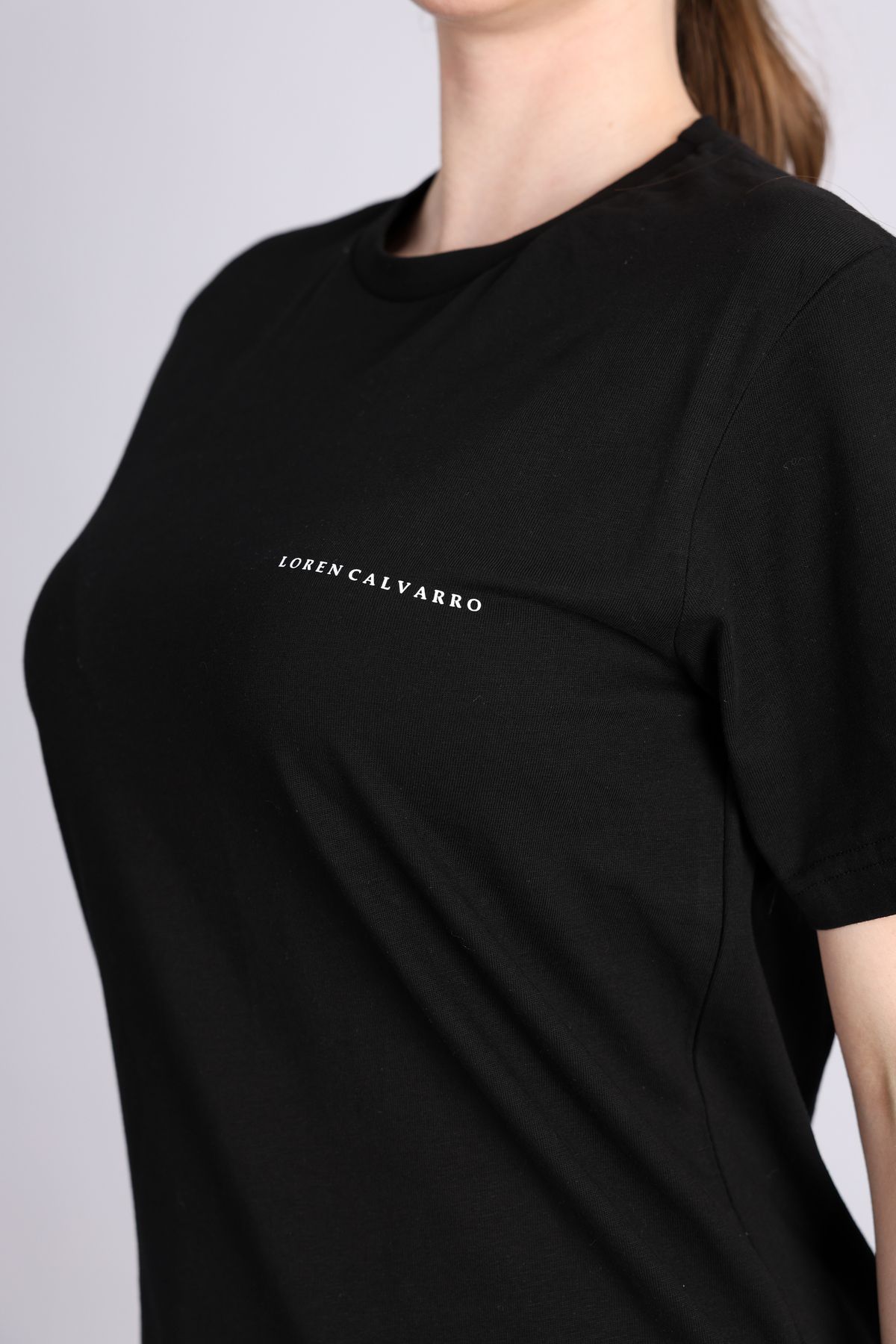 loren calvarro Unisex Kadın/Erkek oversize T-shirt